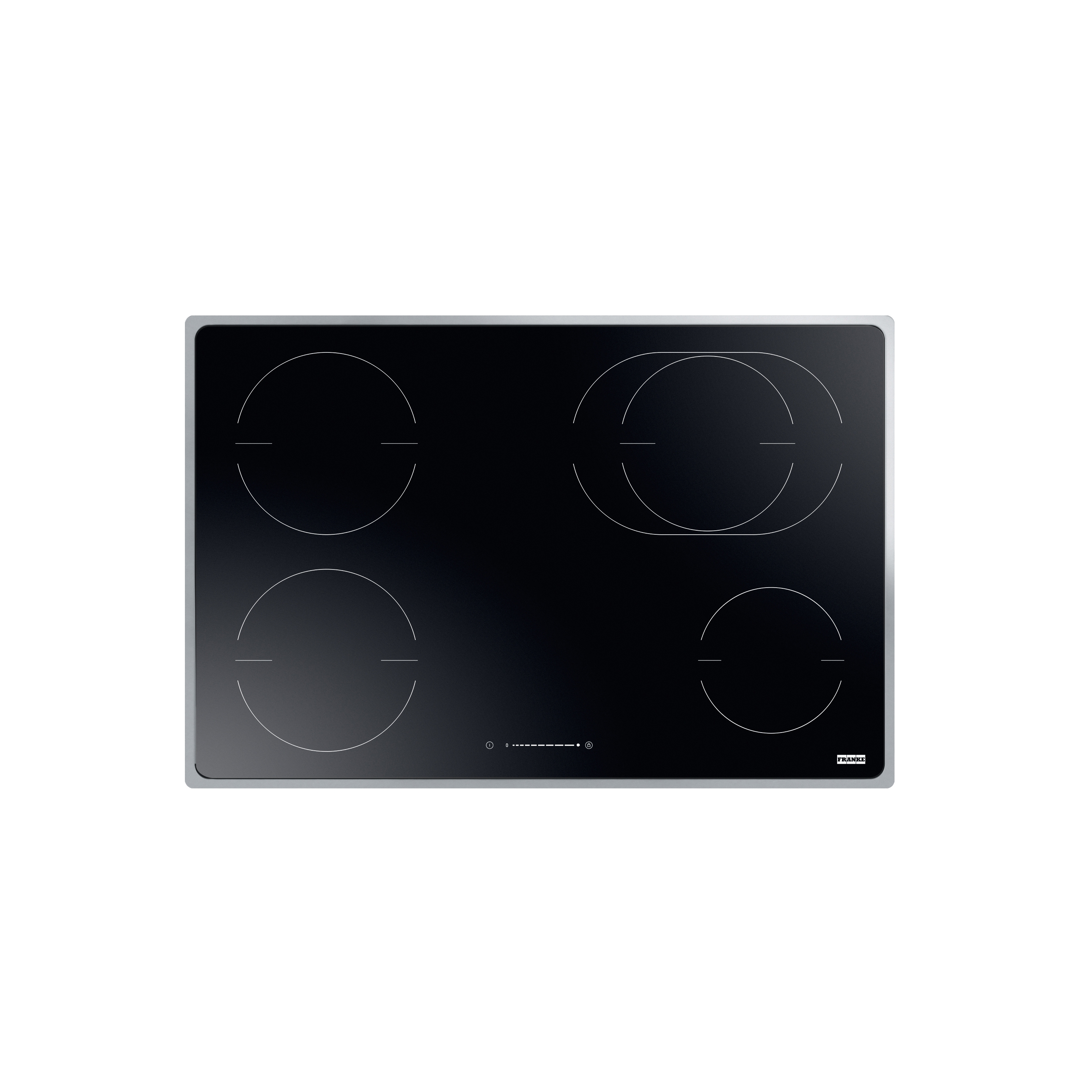 Display product Frames by Franke Hob Induction Stainless Steel Glass Black from manufacturer Franke Home Solutions