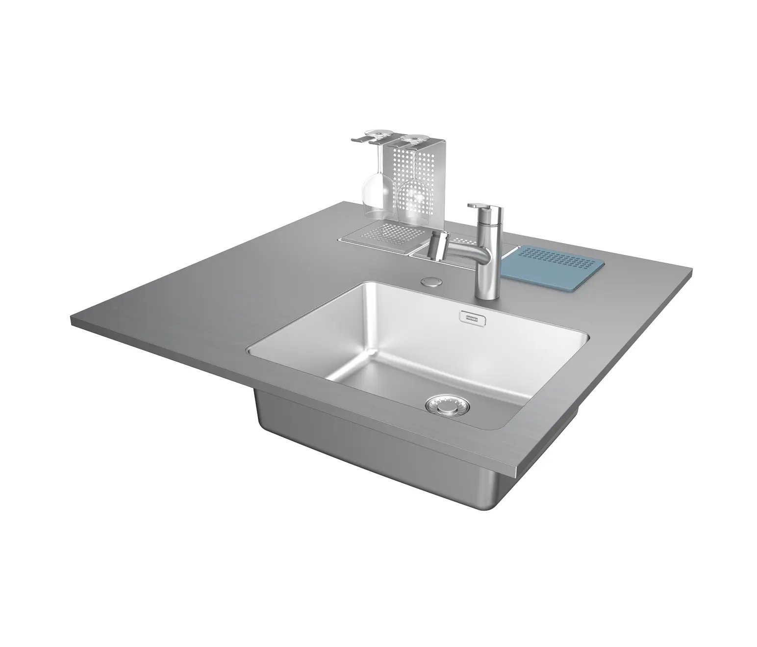 Franke Home Solutions - Creative Stainless Steel Worktop Wet Module