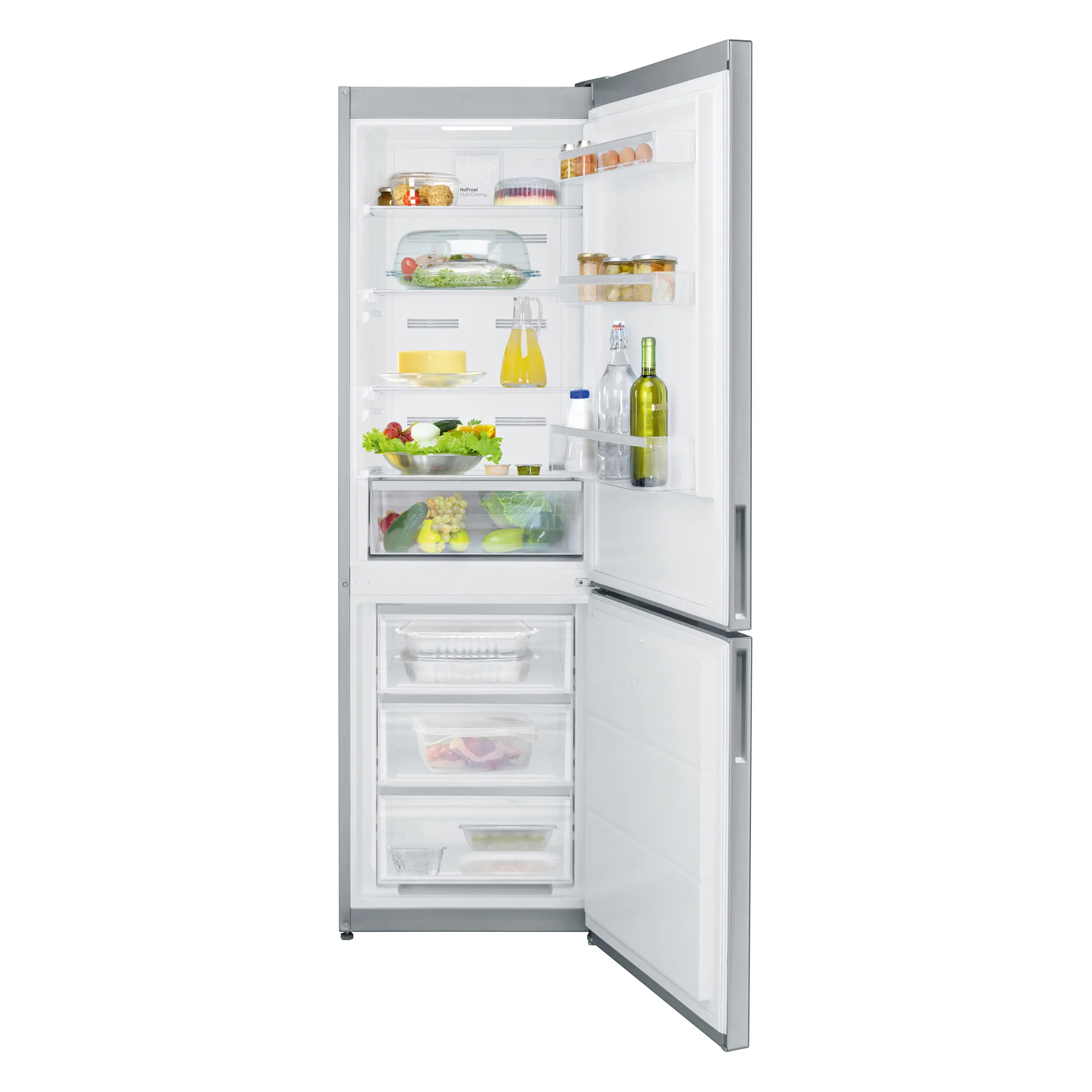 Franke Home Solutions - Free Standing Refrigerator FCBF 340 TNF XS A+ Stainless Steel