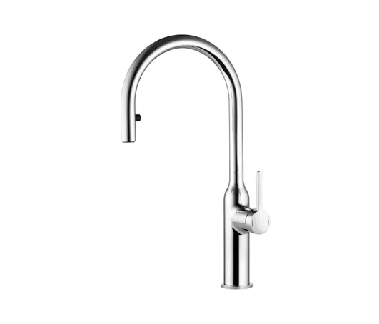 KWC Home - KWC SIN Lever mixer | Pull-out aerator covered