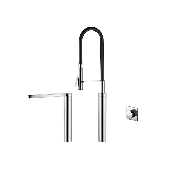 Mostra il prodotto KWC ONO touch light PRO Elettronica comandata|Bocca orientabile 360° del produttore KWC Home