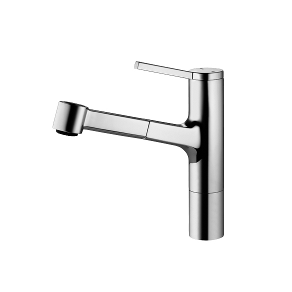 Display product KWC AVA Lever mixer | Pull-out spray with KWC JETCLEAN from manufacturer KWC Home