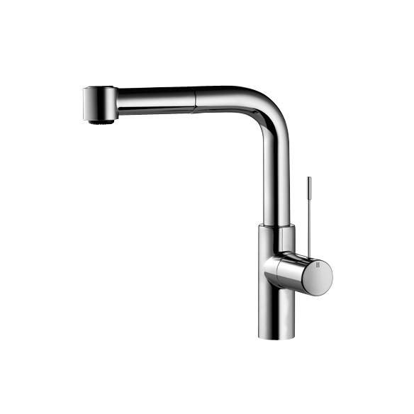 Mostra il prodotto KWC ONO Miscelatore a leva|Doccia estraibile con KWC JETCLEAN del produttore KWC Home