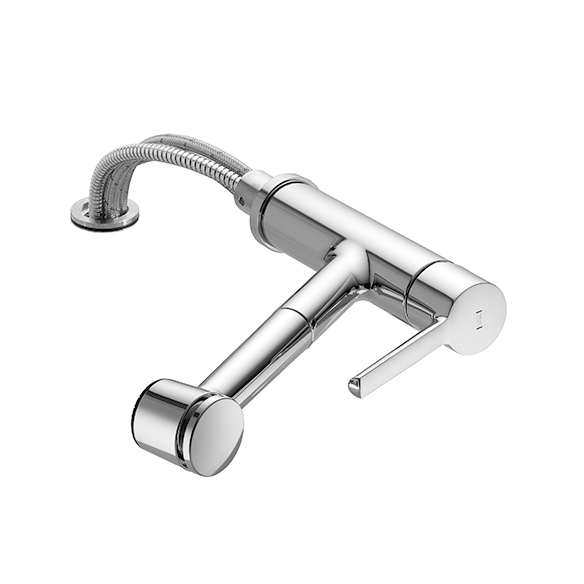 Mostra il prodotto KWC LUNA Miscelatore a leva|Doccia estraibile con KWC JETCLEAN del produttore KWC Home