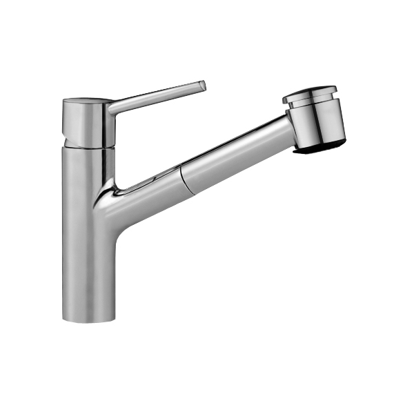 Vertoon produk KWC LUNA Lever mixer | Pull-out spray with KWC JETCLEAN van vervaardiger KWC Home