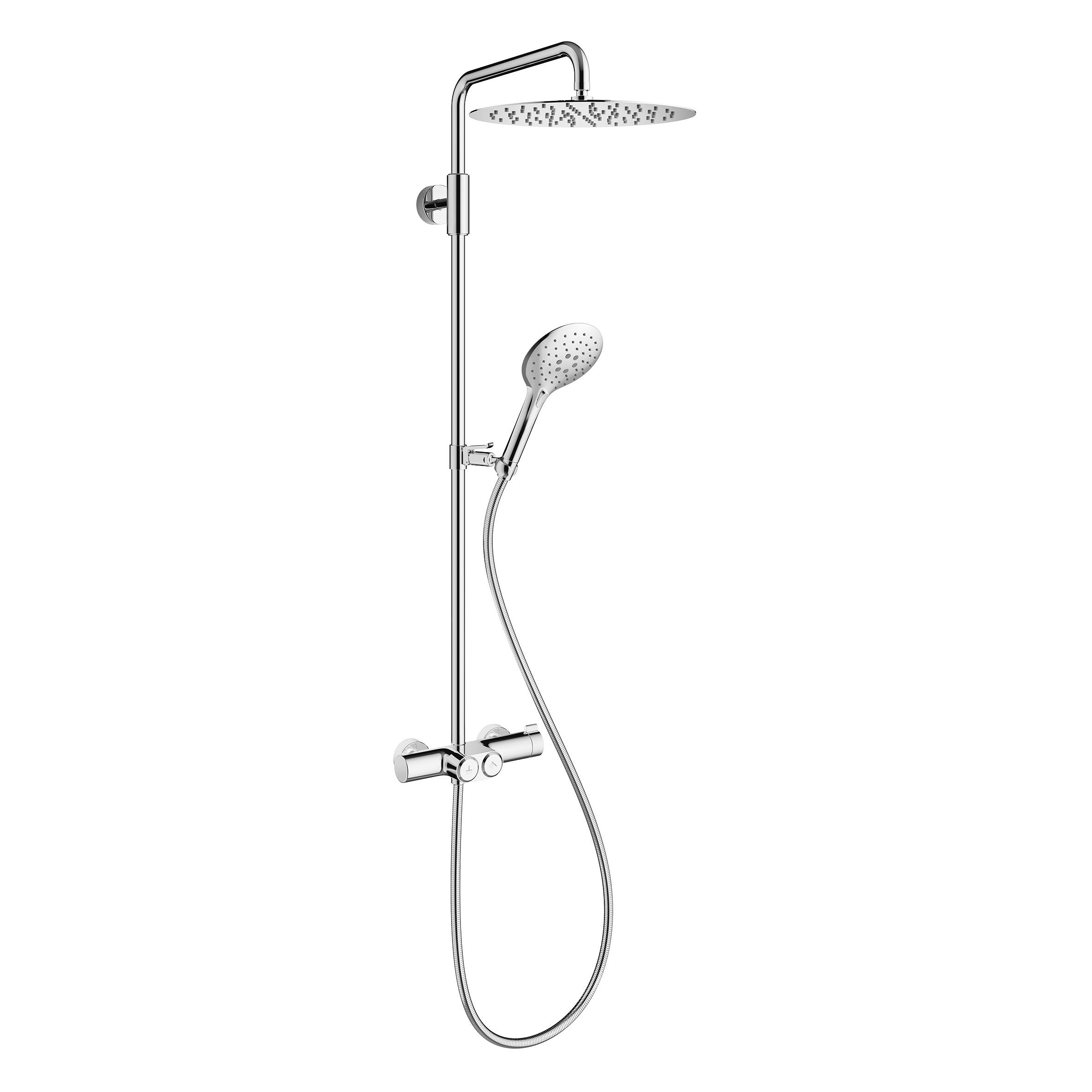 Display product KWC THERMOSTAT CHOICE Shower system from manufacturer KWC Home