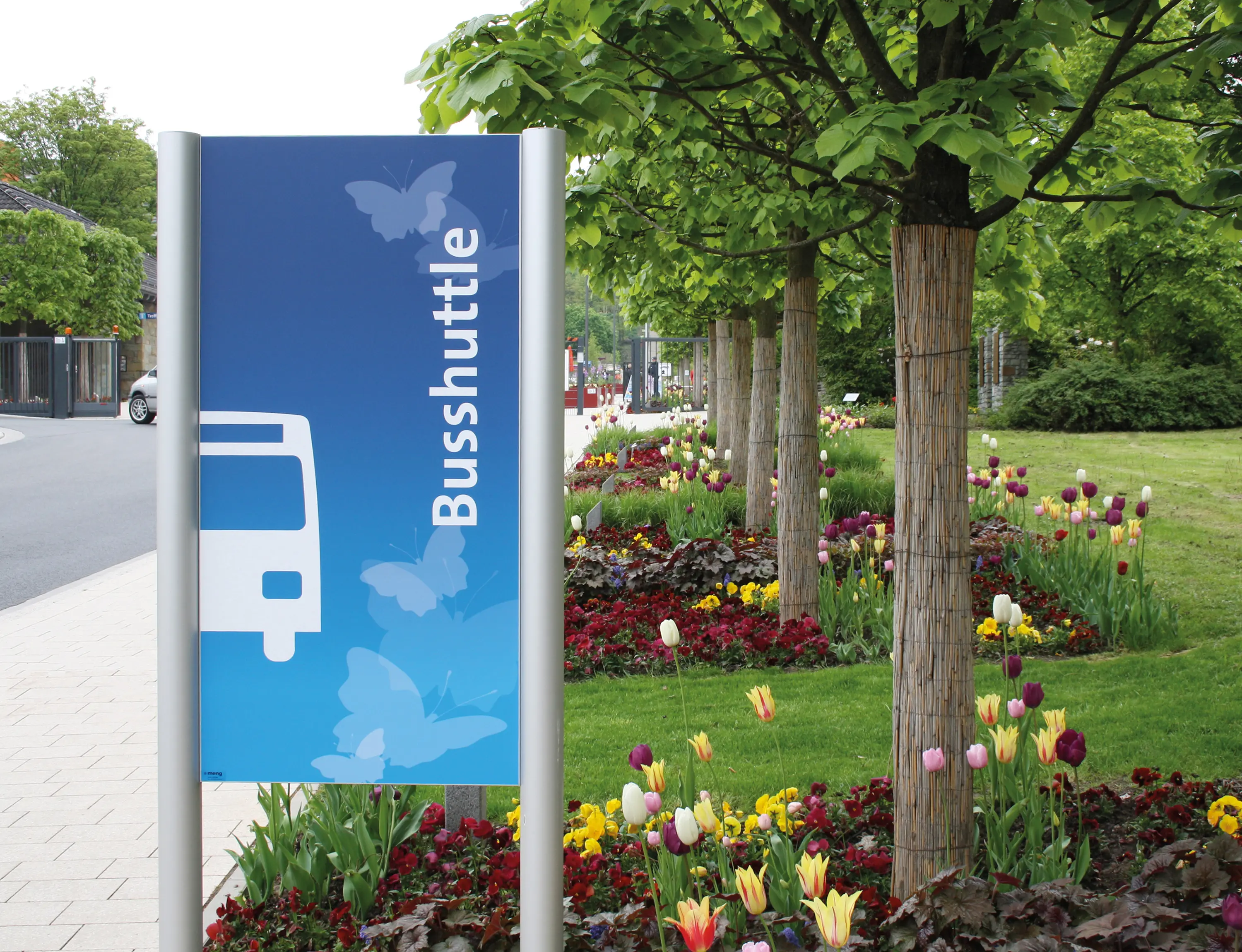 Meng Informationstechnik - Stand sign RASLED