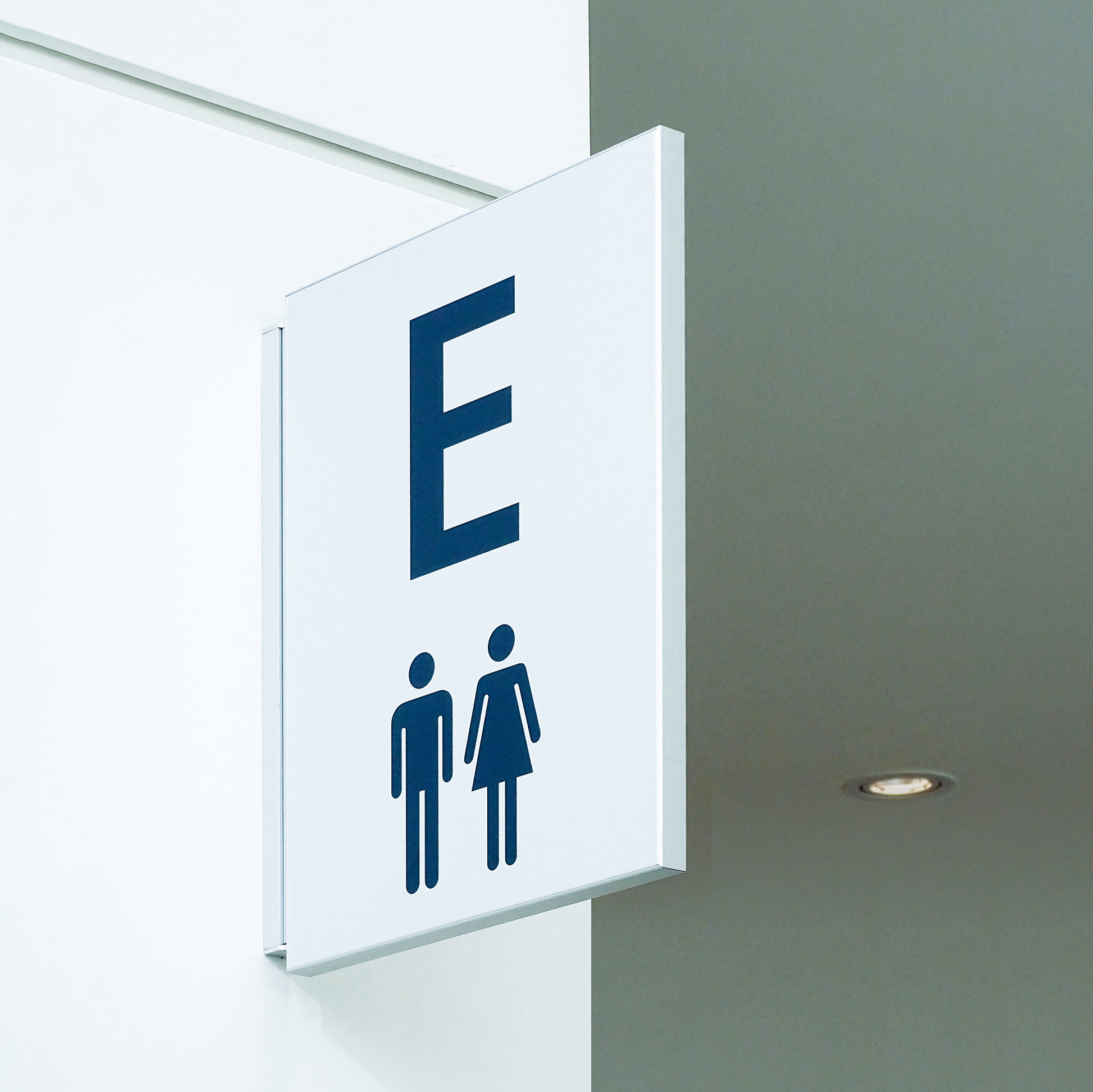 Display product Flag sign QF from manufacturer Meng Informationstechnik