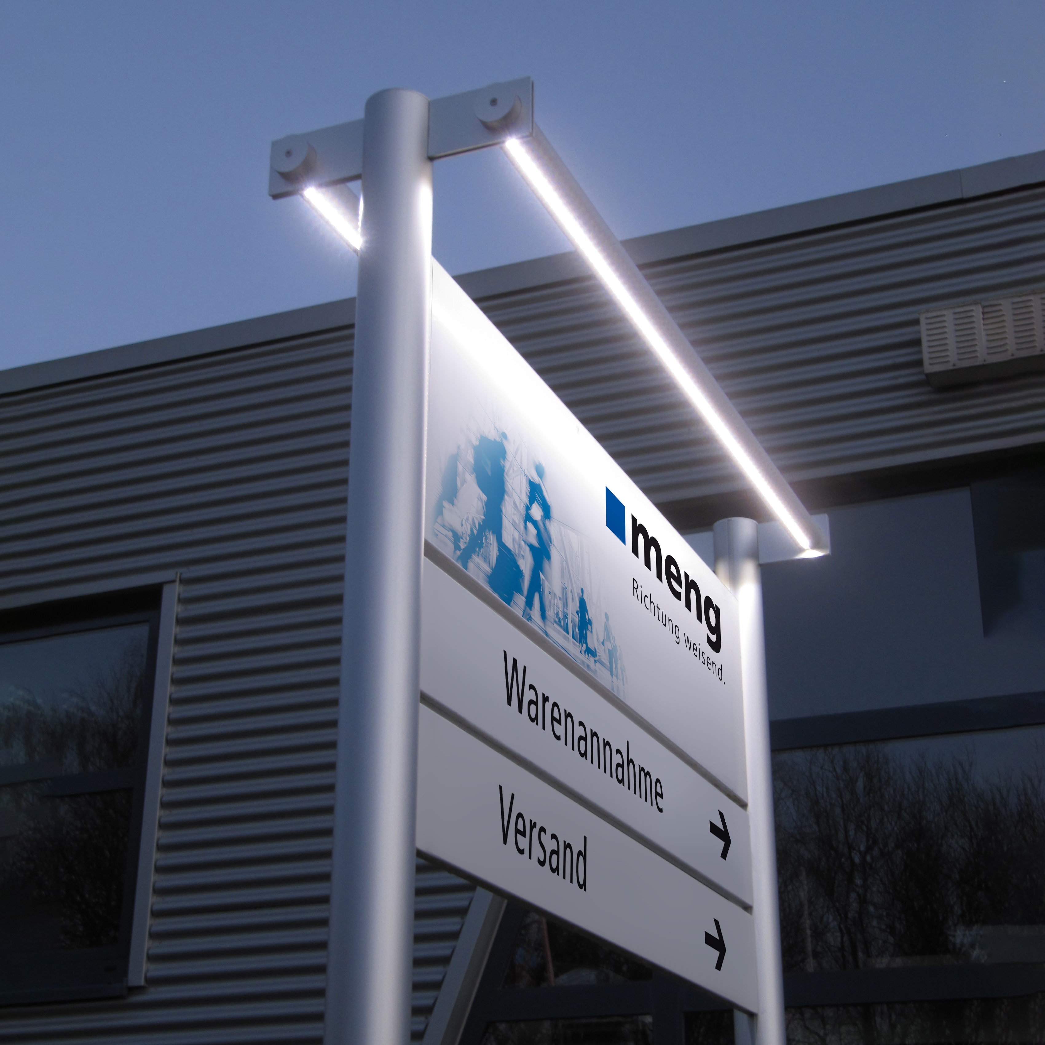 Mostra il prodotto Stand sign RASLED del produttore Meng Informationstechnik