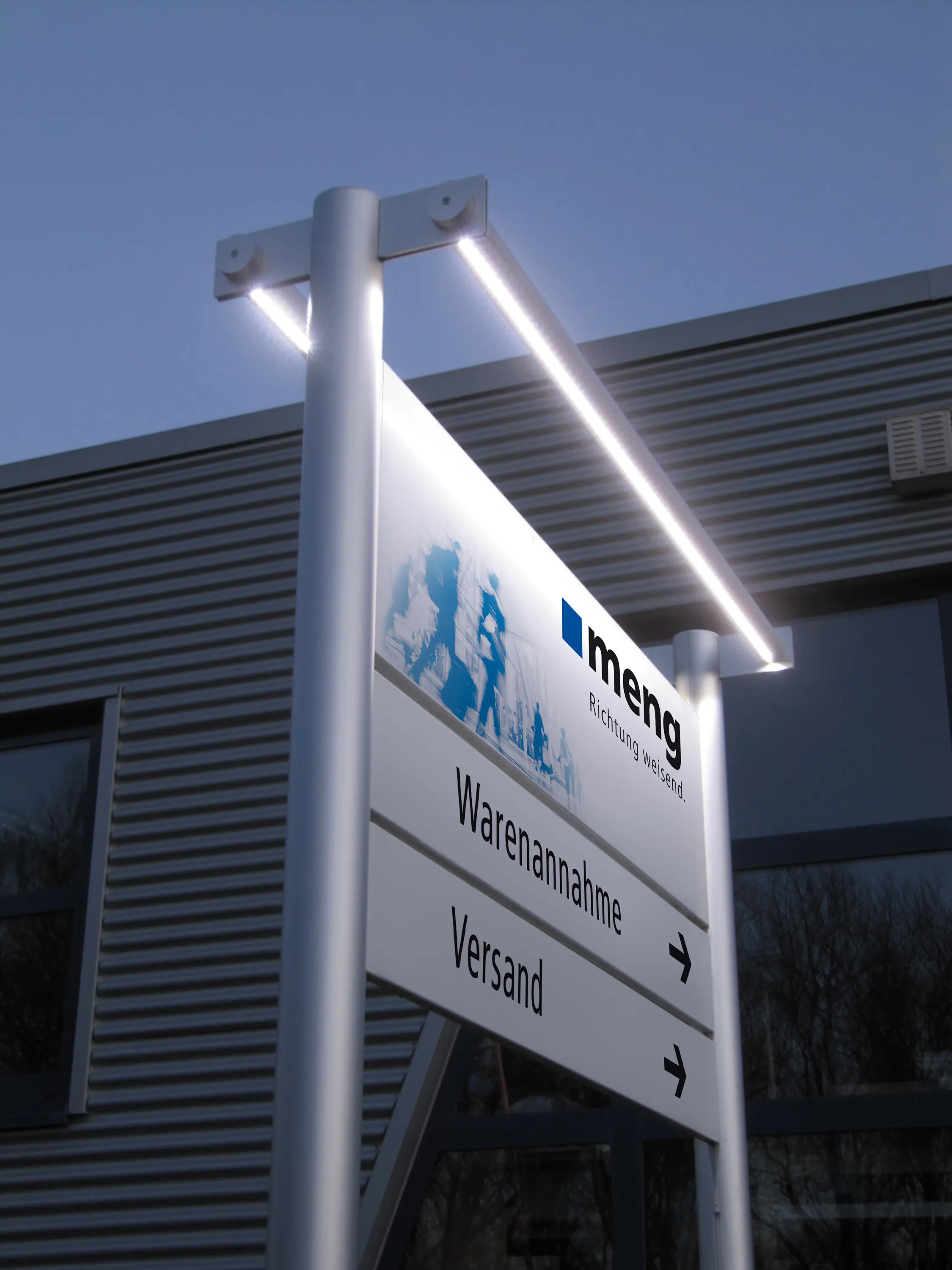 Meng Informationstechnik - Stand sign RASLED