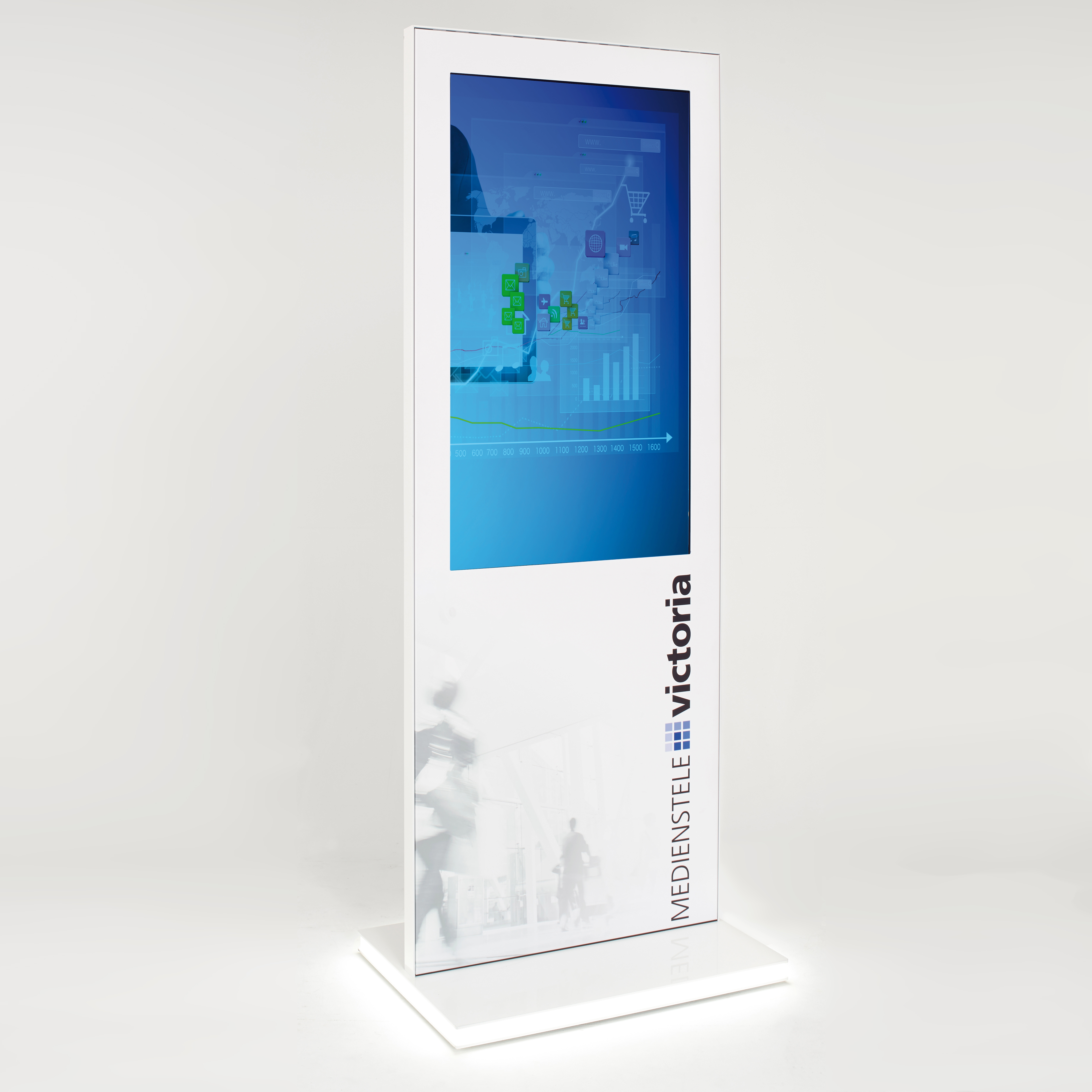 Mostra il prodotto Media stele Victoria QMAD del produttore Meng Informationstechnik