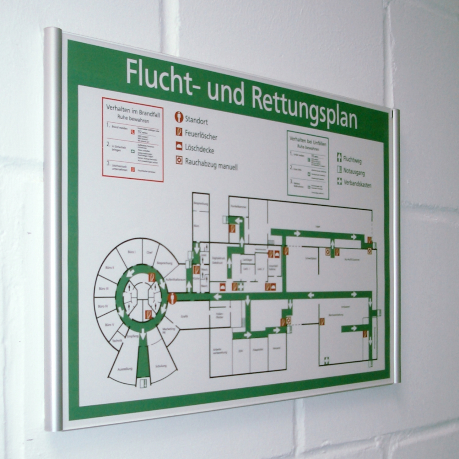 Mostra il prodotto Escape route plan RVW del produttore Meng Informationstechnik