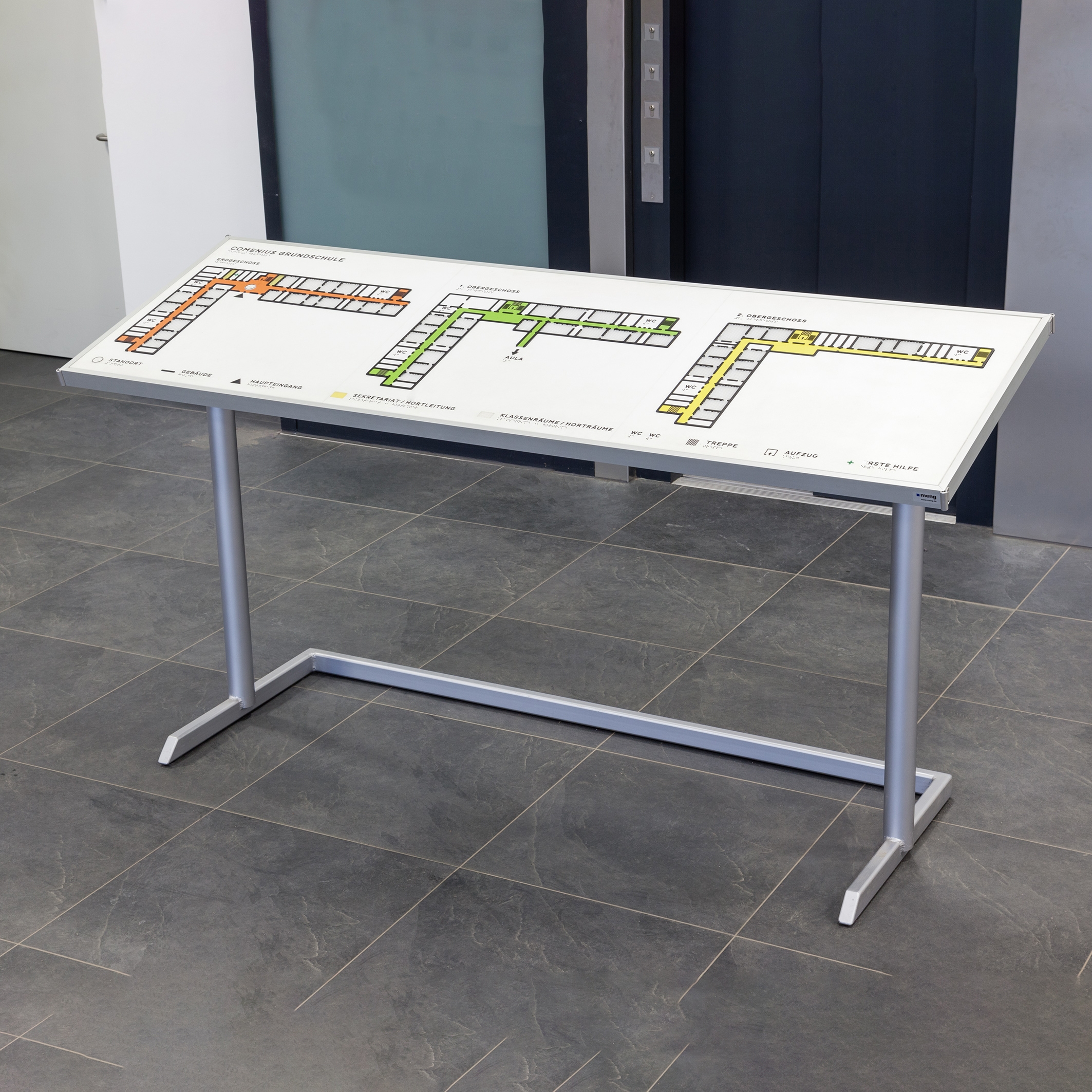 Mostra il prodotto Desk sign QAPT tactile del produttore Meng Informationstechnik