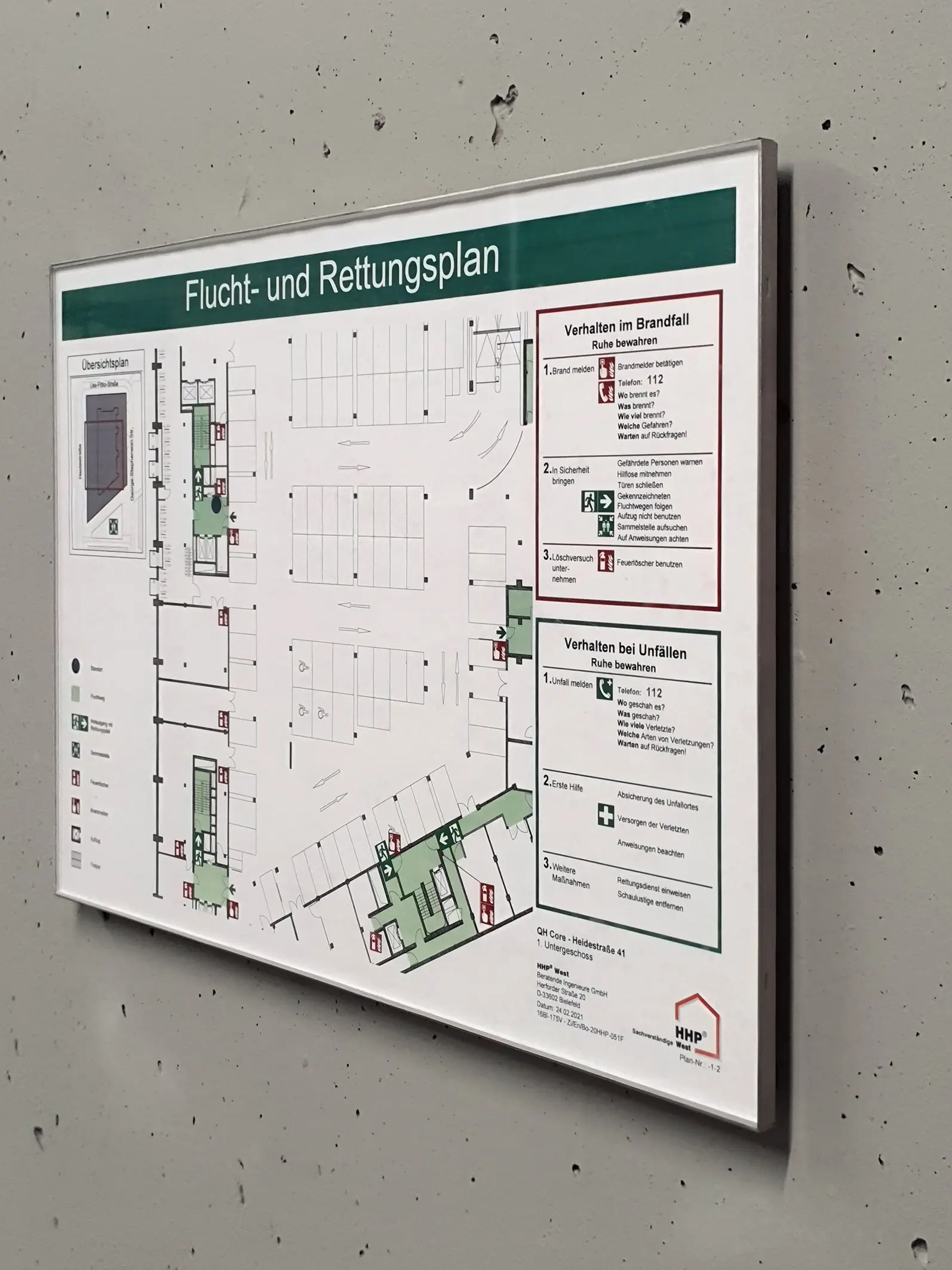 Meng Informationstechnik - Escape route plan QVM
