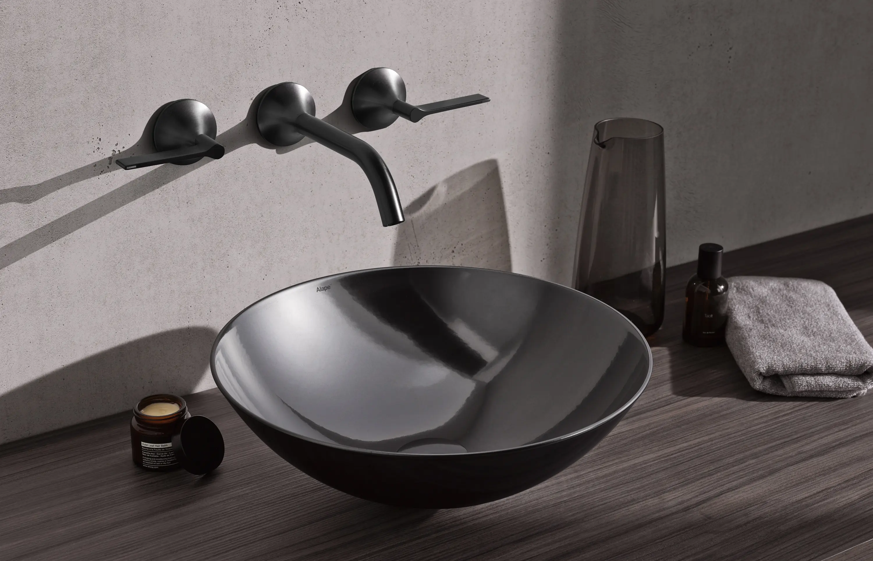 Alape - AB.SO450.1 | Metallic Dark Iron