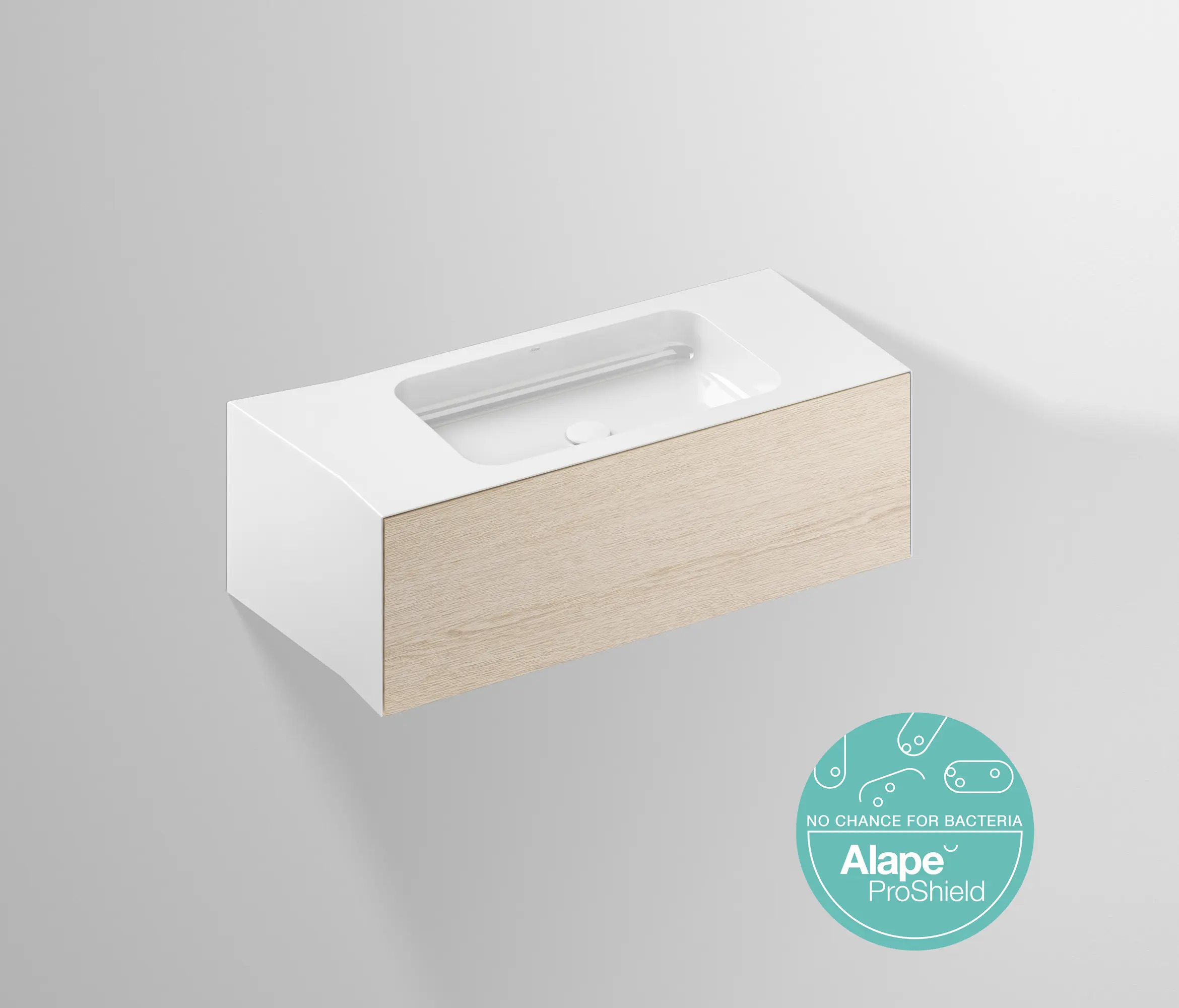 Alape - WP.Folio4 | brushed oak