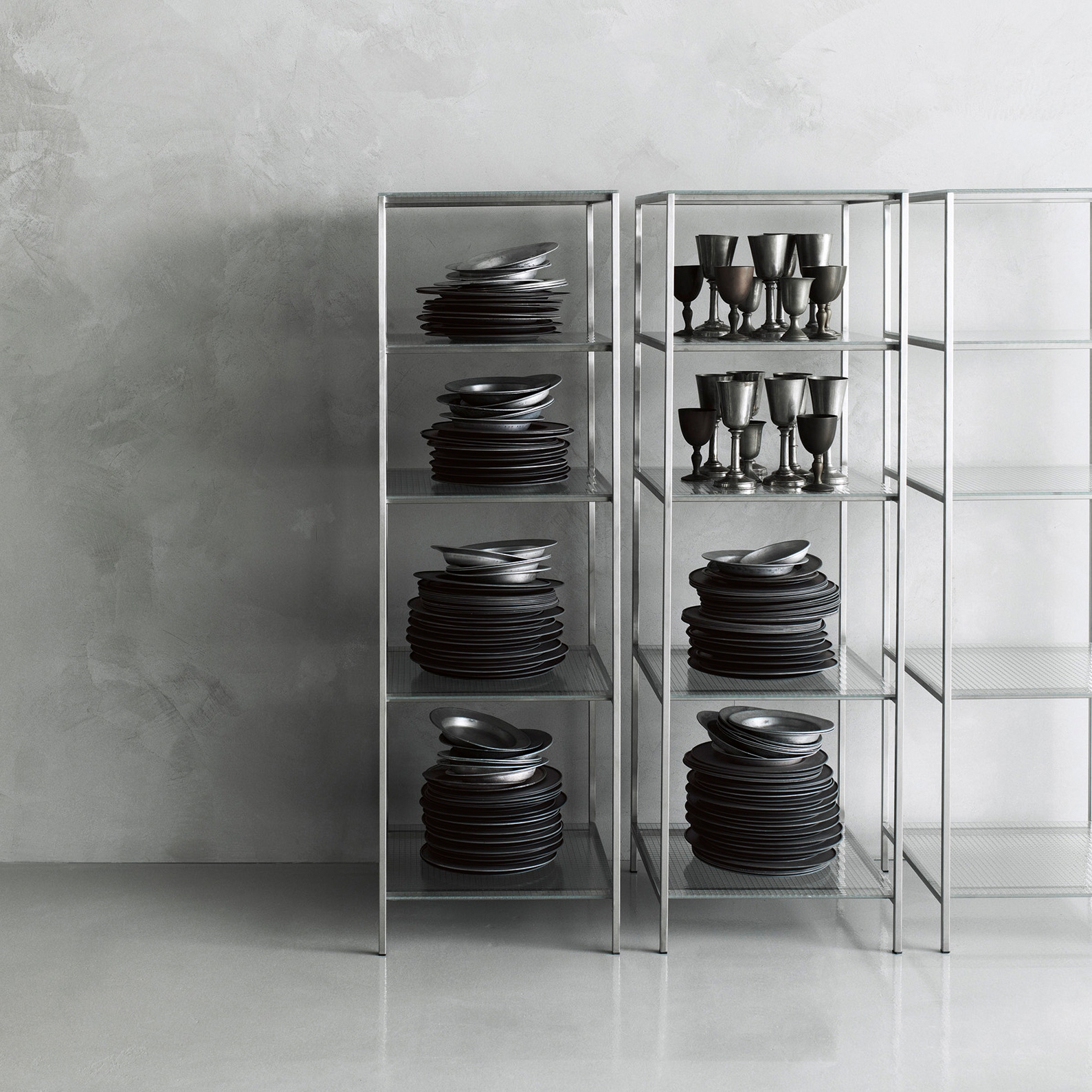 Display product Works 2014 - Shelves from manufacturer Boffi