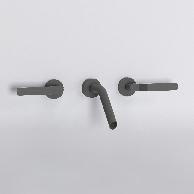 Vertoon produk Garden washbasin tap in stainless steel, wall-mounted van vervaardiger Boffi