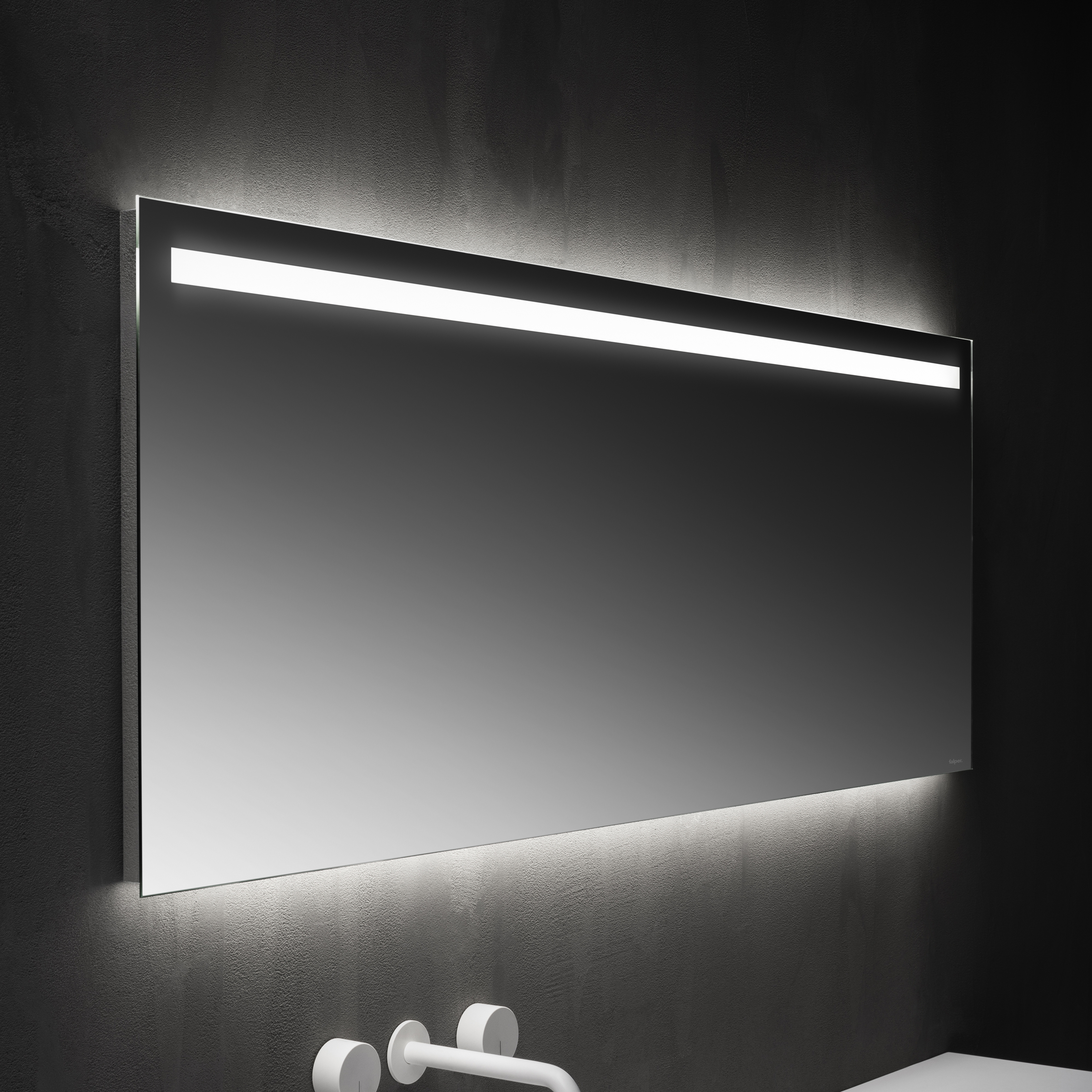 Produkt Mirrors With Straight Edges With Frontal Led Lighting des Herstellers Falper anzeigen