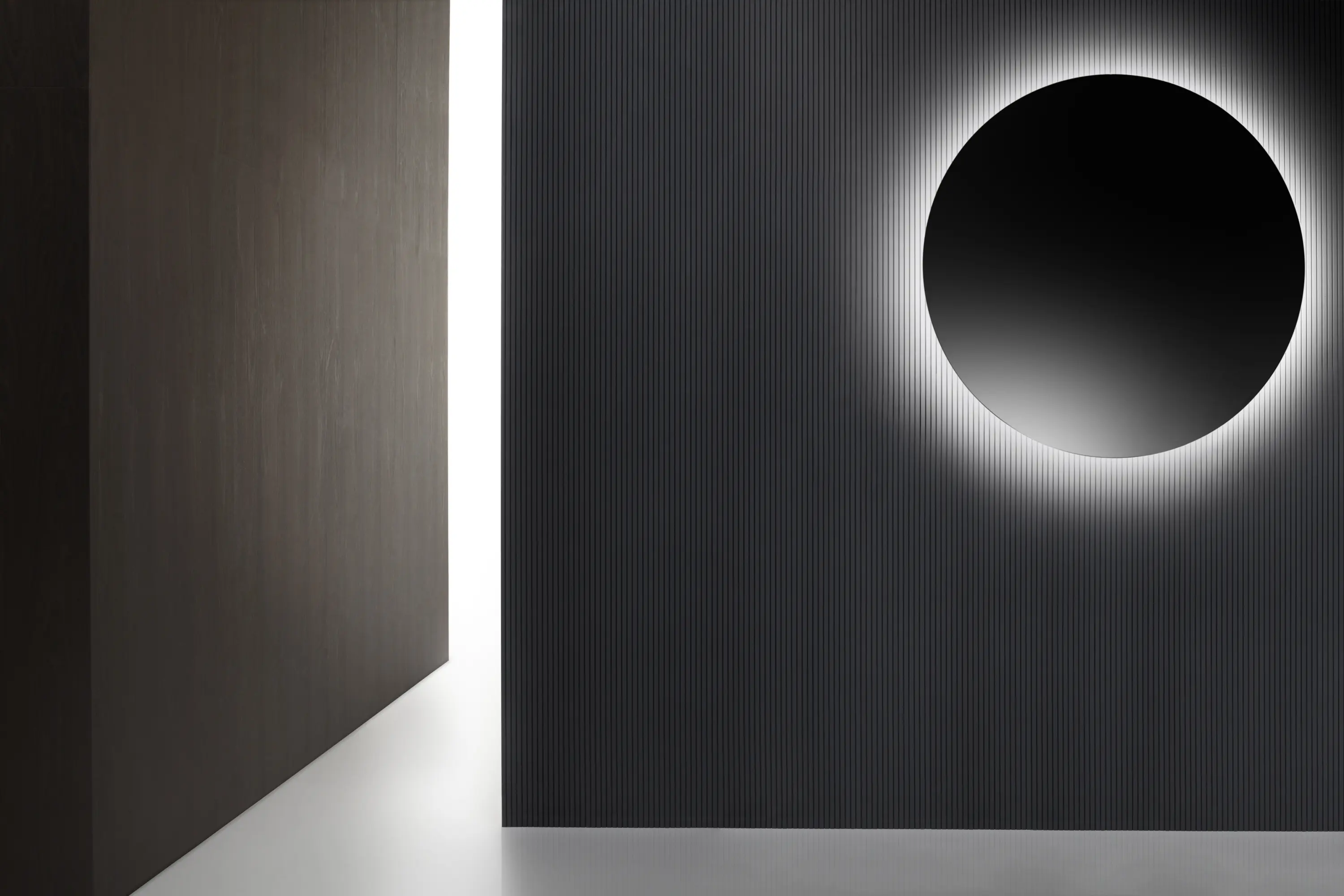 Falper - Specchio circolare retroilluminato led