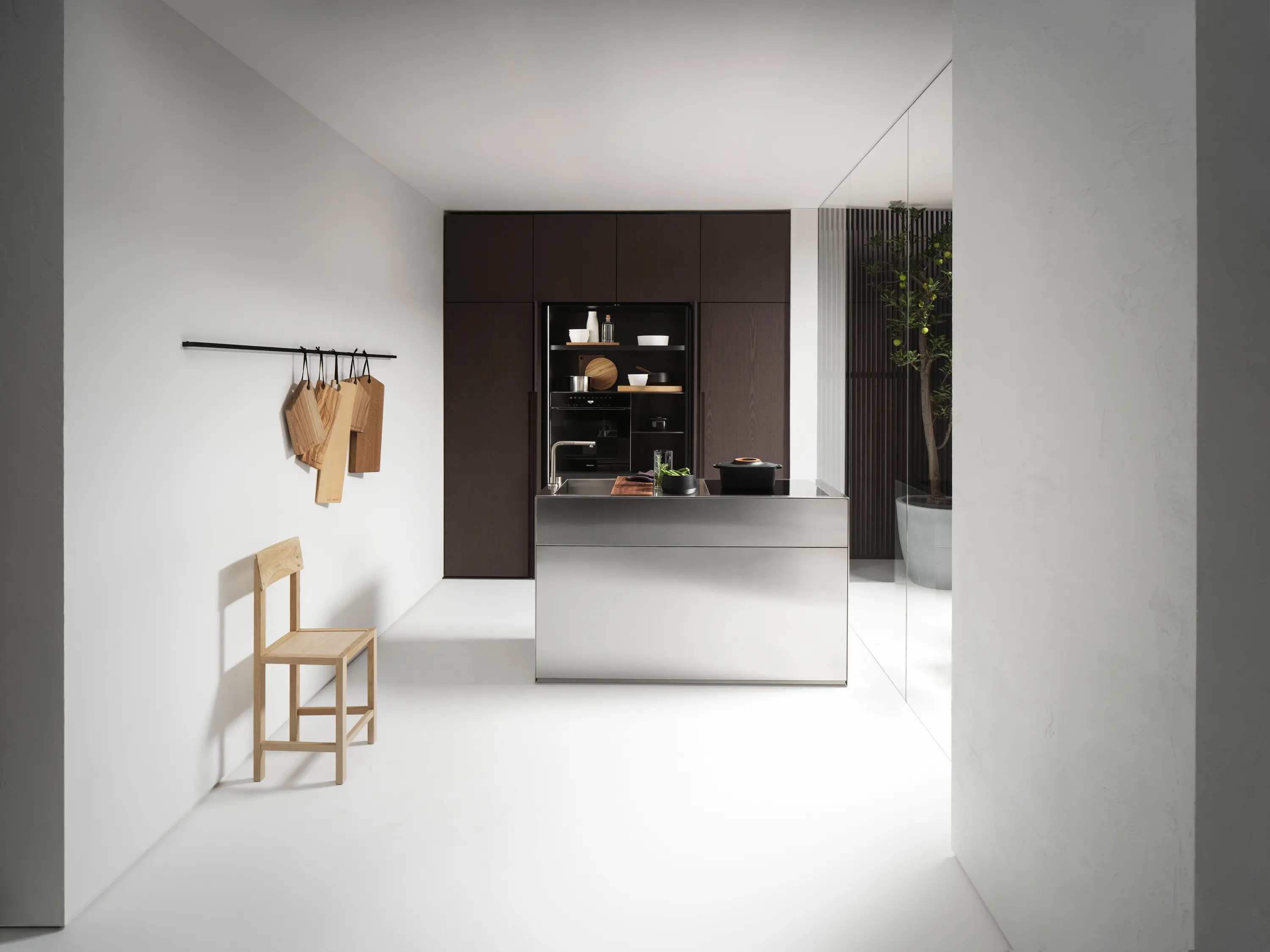 Falper - Small Living Kitchens Tall Storage Units