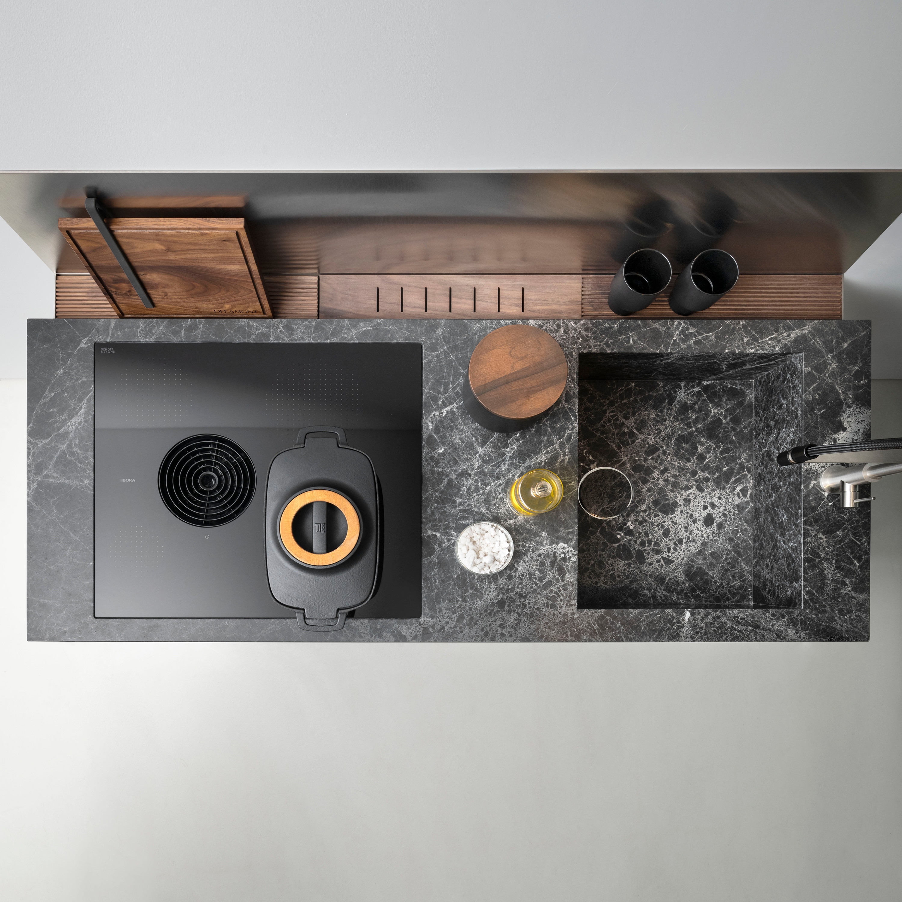 Mostra il prodotto Small Living Kitchens Isola a parete del produttore Falper