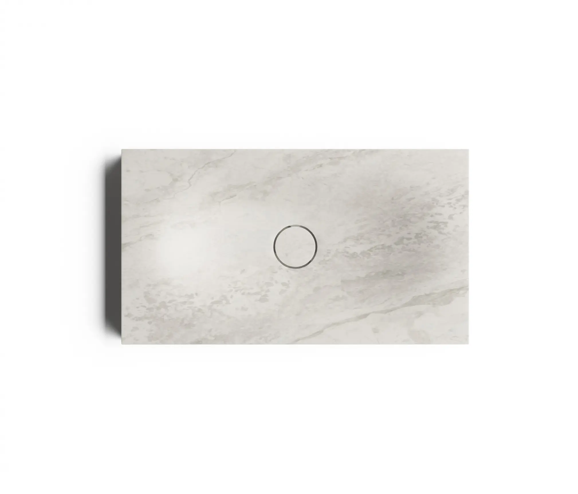 Falper - Lavabi A Parete | Lavabo CALA FLUIDA in marmo lunghezza da 80 e 120cm