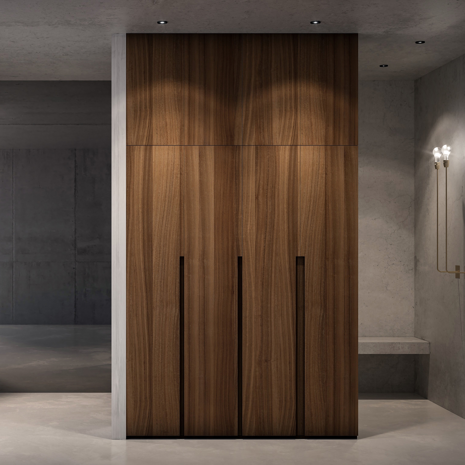 Mostrar el producto ViaVeneto | Column Cabinet with Hinged Doors, Length 30 cm del fabricante Falper