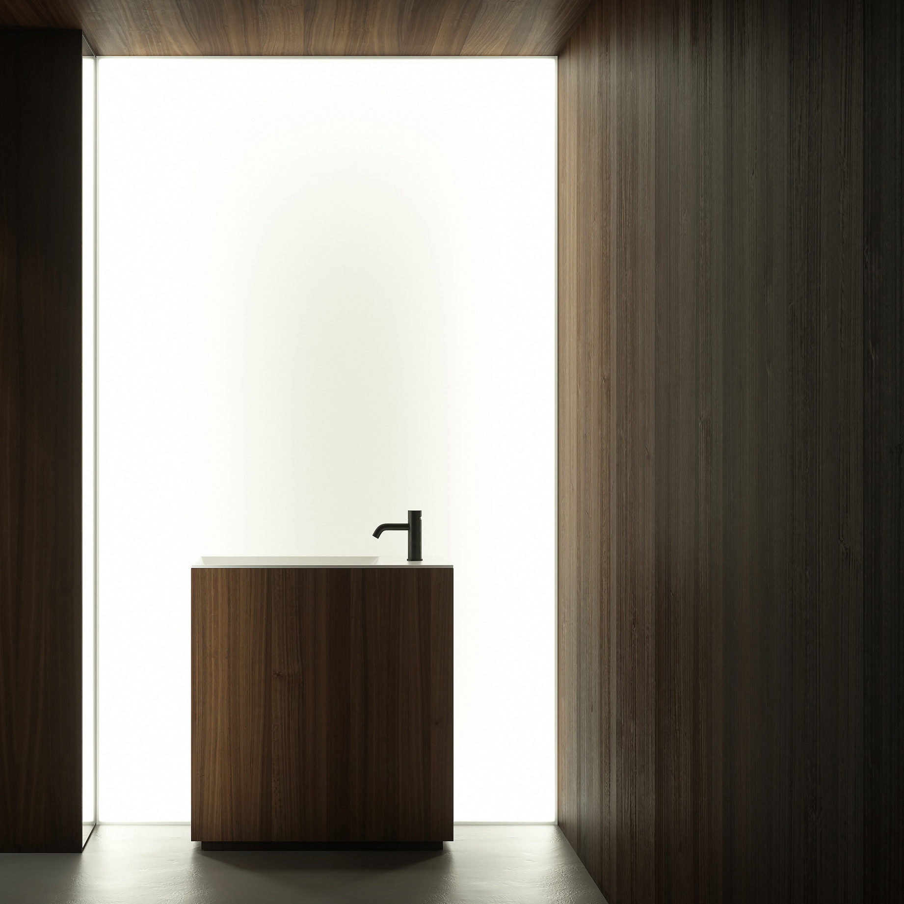Display product Ma Elements | Freestanding Sink Cabinet with Side Open Compartments, Length 80 cm from manufacturer Falper