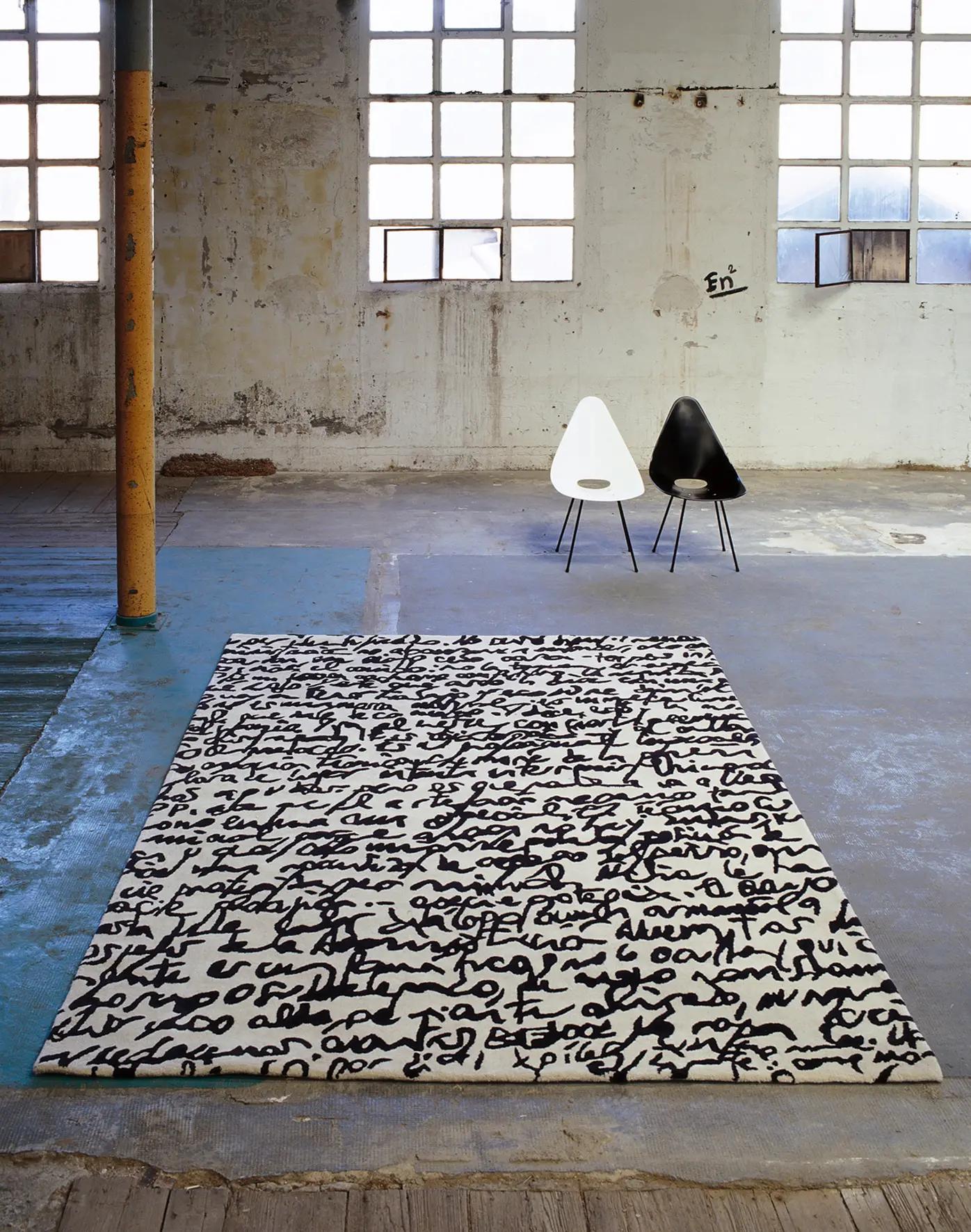 Nanimarquina - Black on white Manuscrit