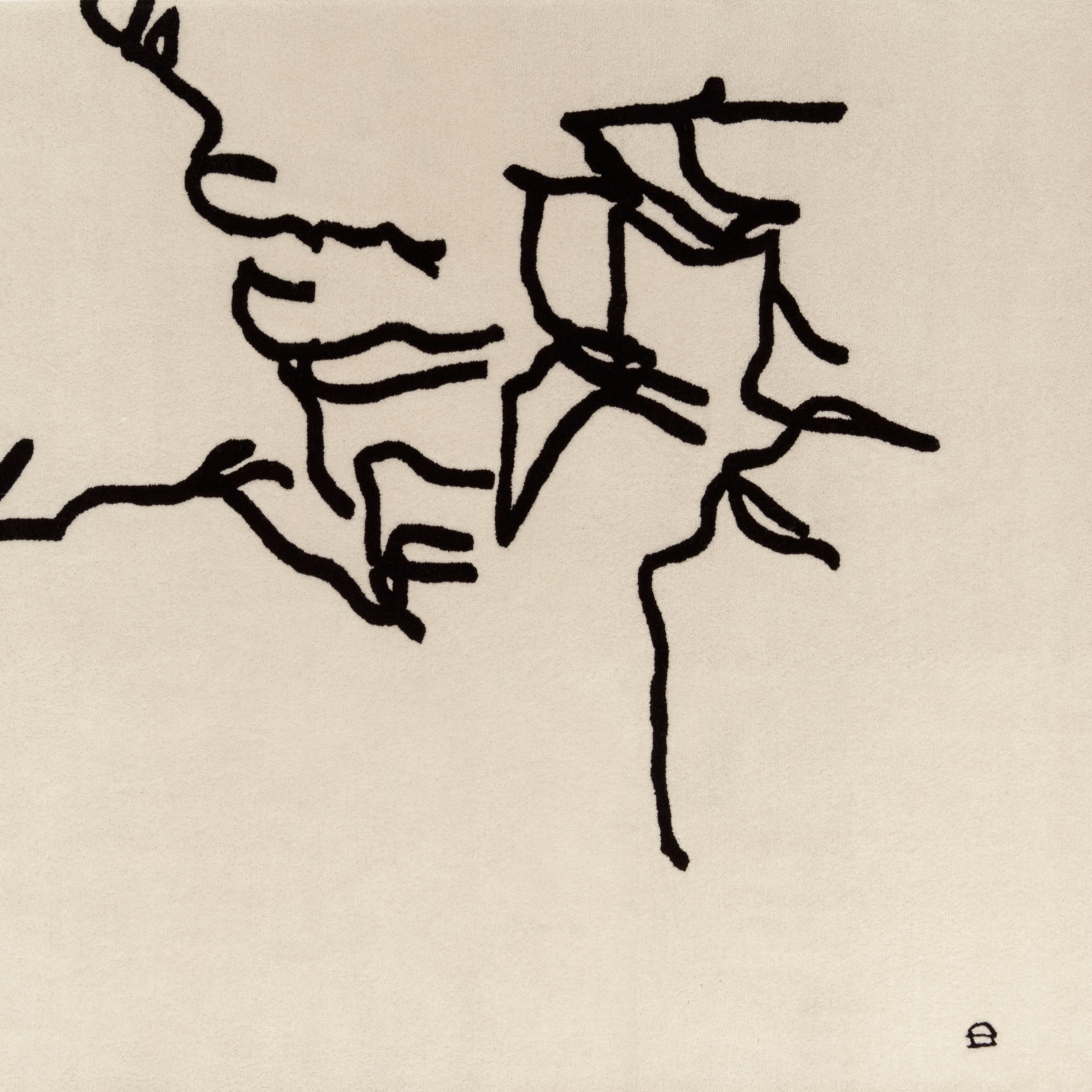 Chillida Dibujo Tinta 1957