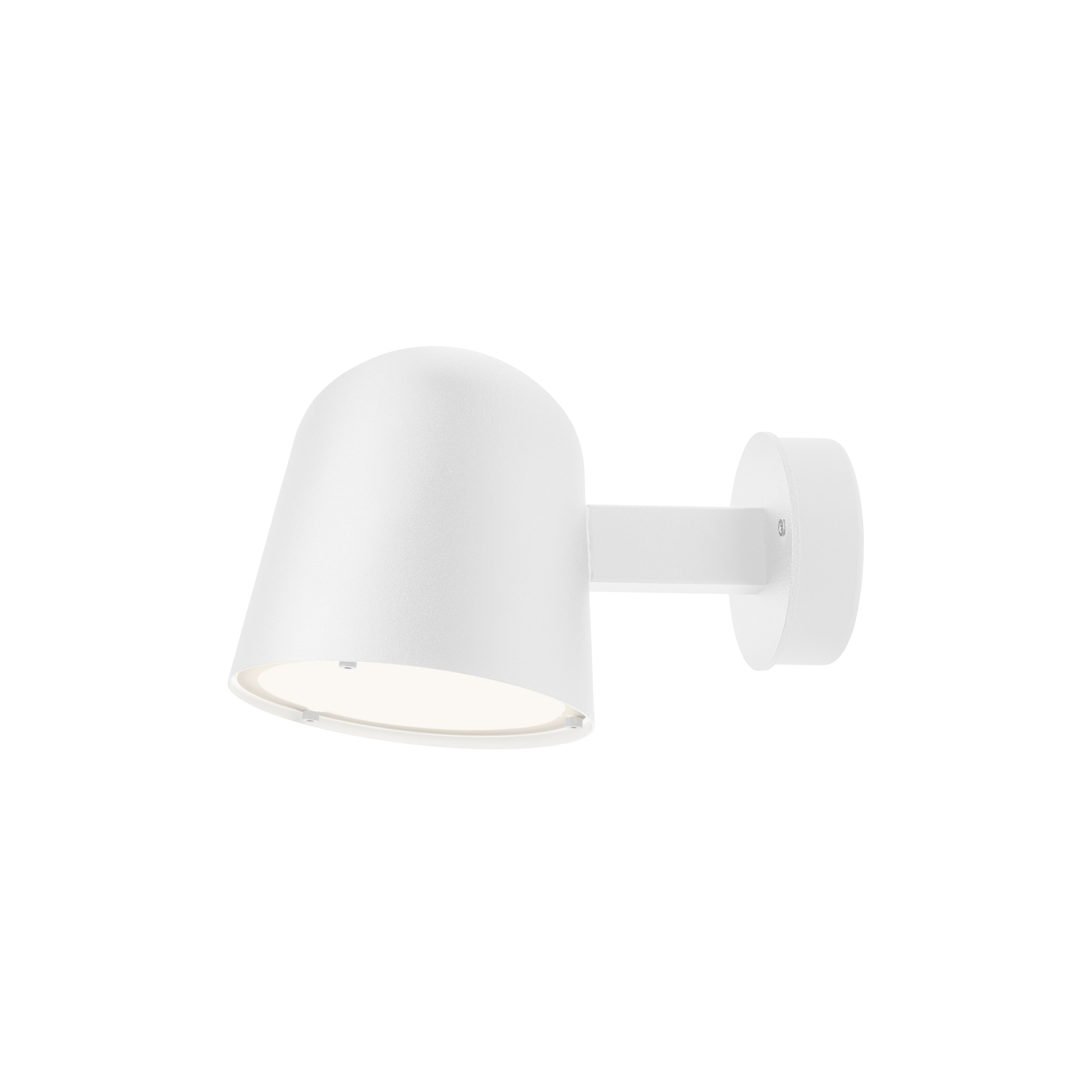 Convex wall fixture