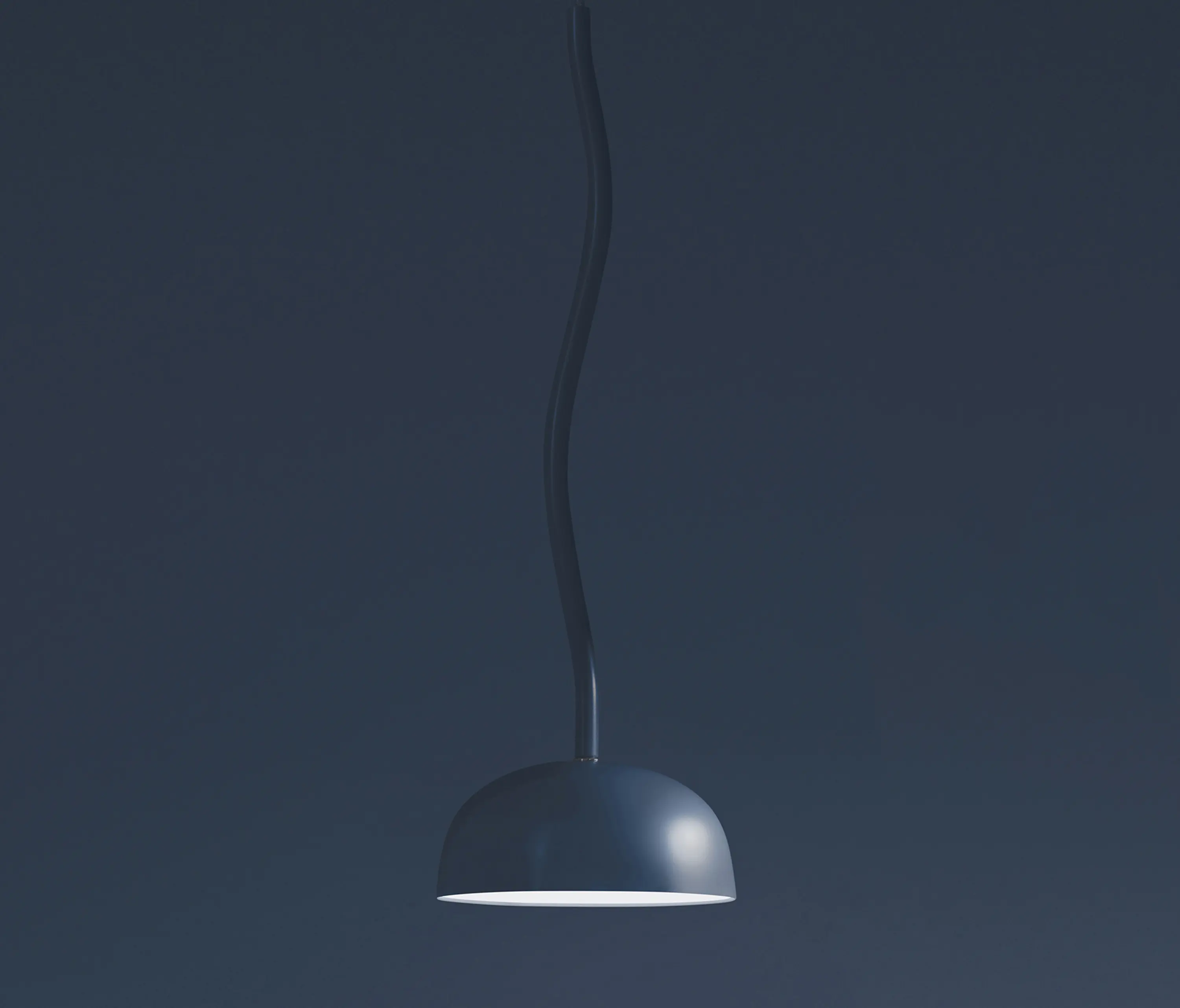 ZERO - Curve pendant Metal