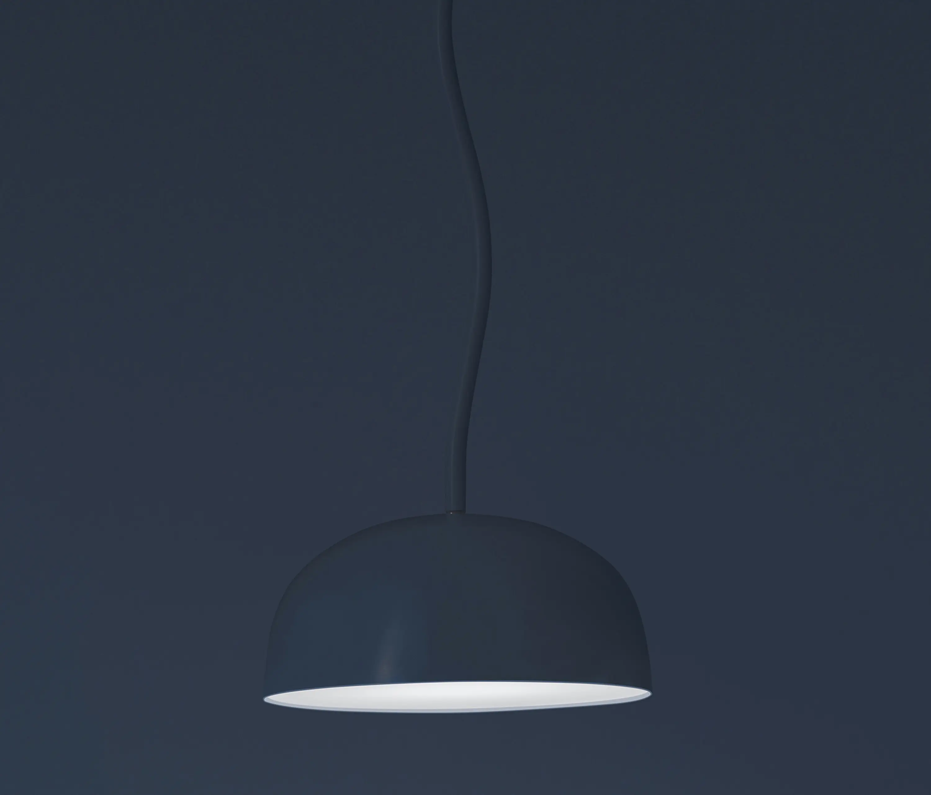 ZERO - Curve pendant Metal