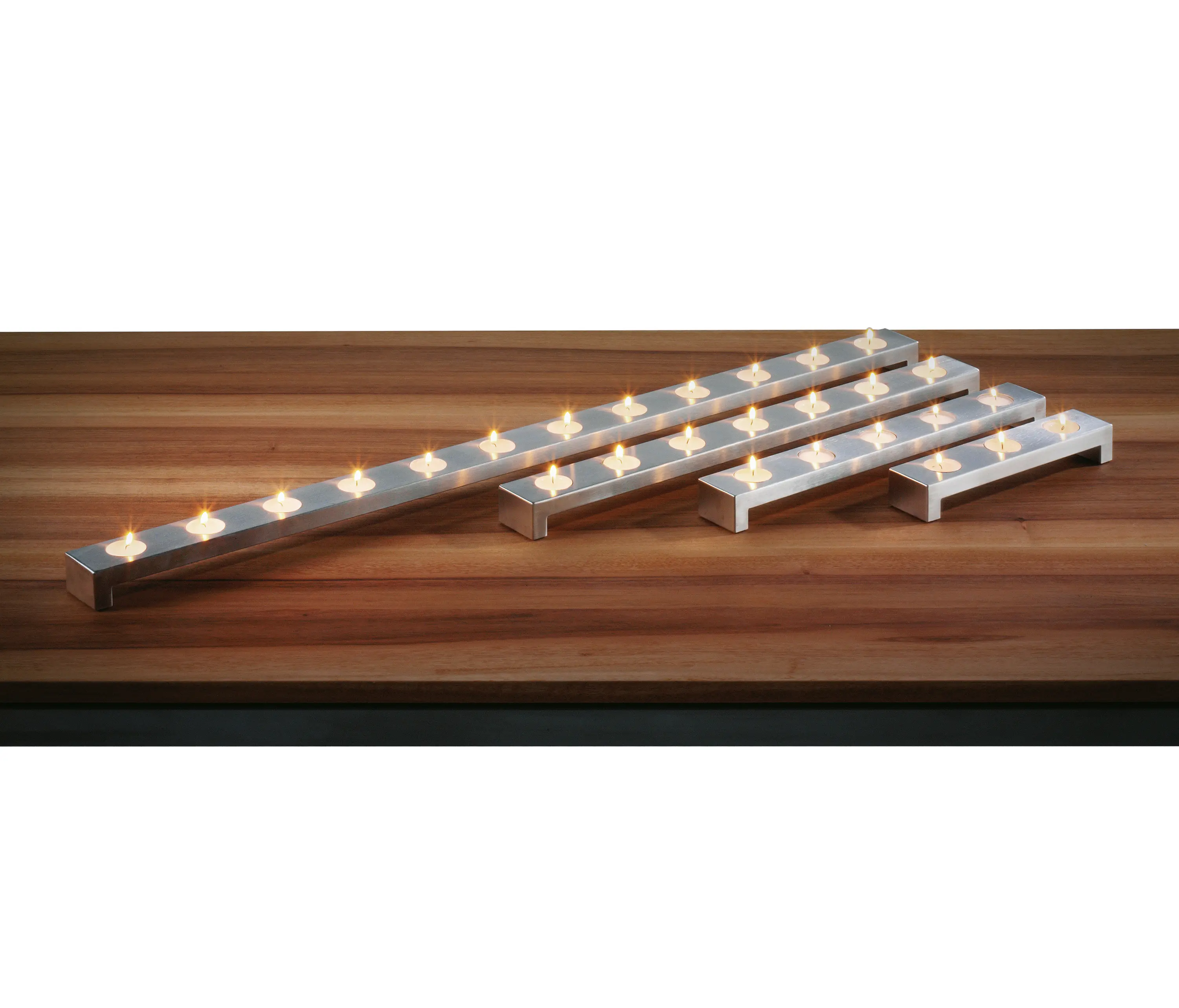 Neustahl - Kerzenbank