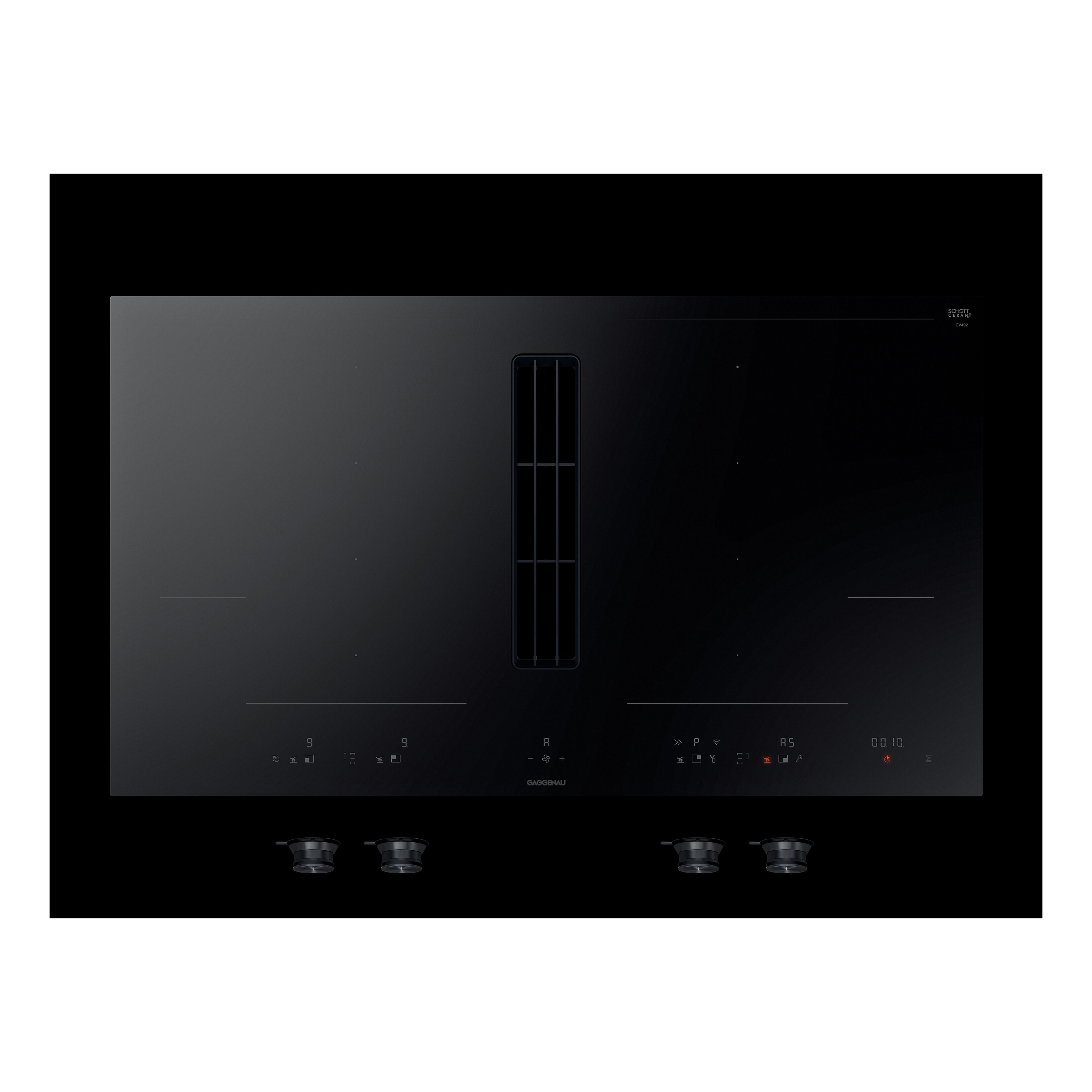 Display product Flex Induction Cooktop with Integrated Ventilation System 400 Series | CV 492 from manufacturer Gaggenau