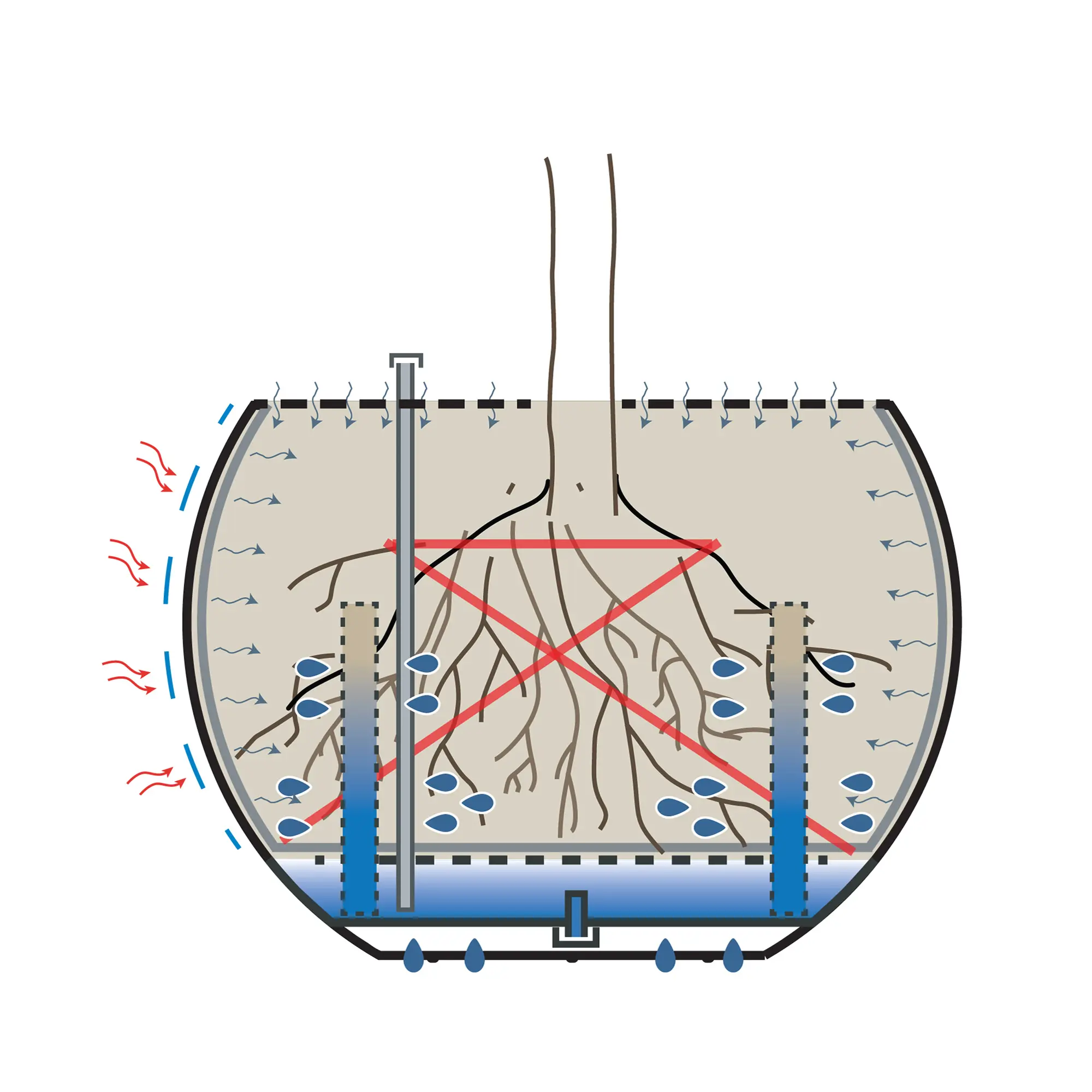 Streetlife - CorTen Conical Tree Tubs
