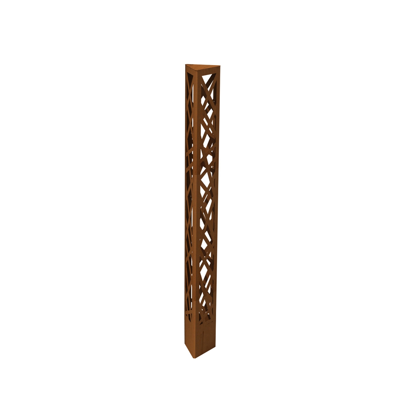 Vertoon produk CorTen Open Pillars small van vervaardiger Streetlife