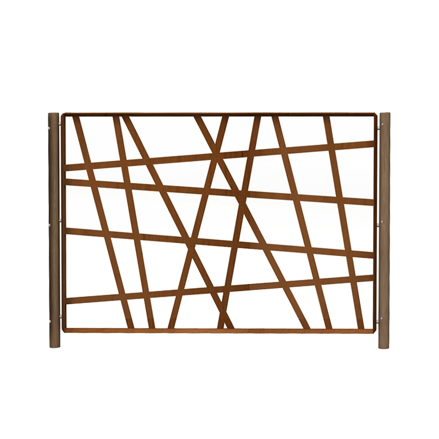 Display product CorTen Wild' Fencing Modules from manufacturer Streetlife