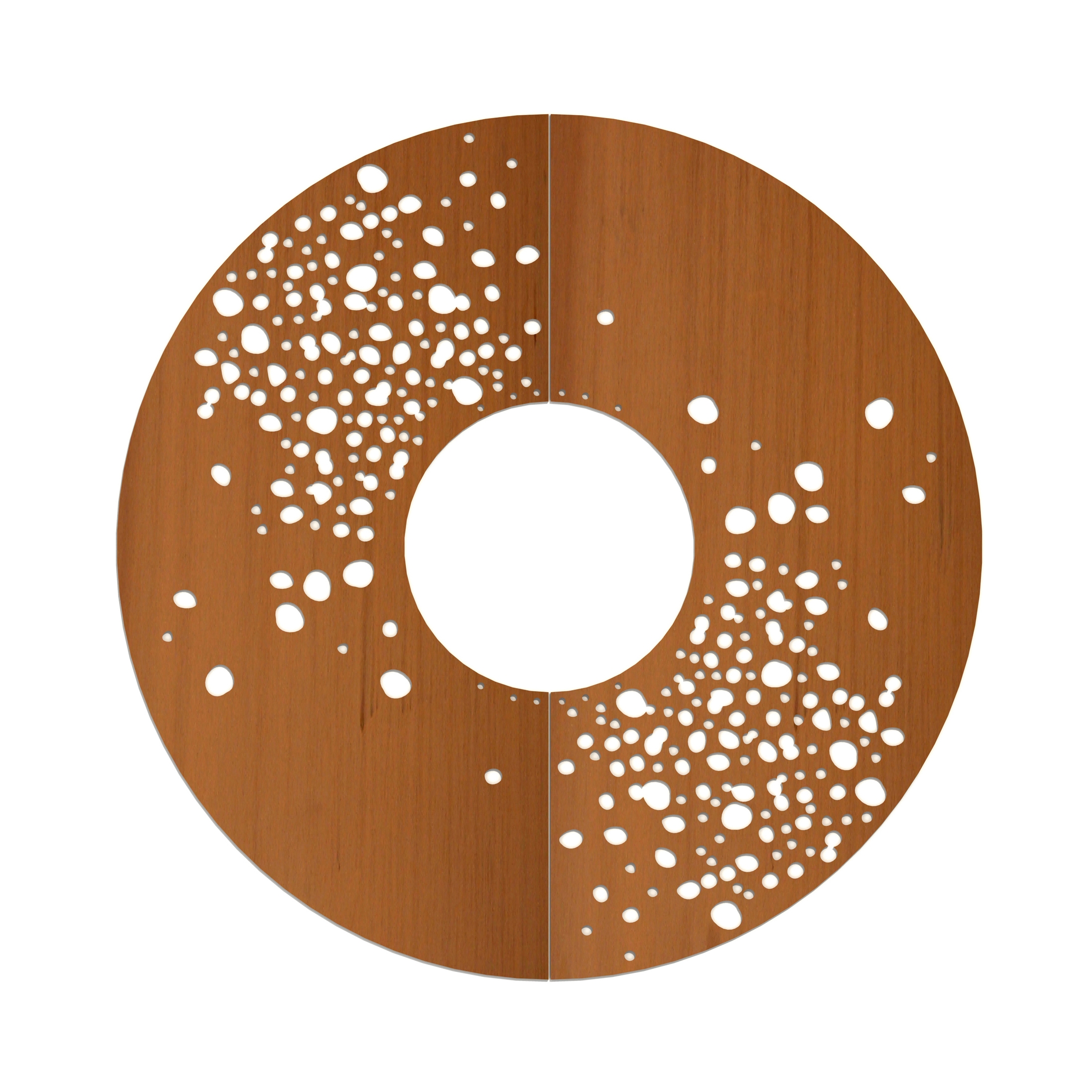 Display product CorTen Tree Grid Cloud of nuts from manufacturer Streetlife