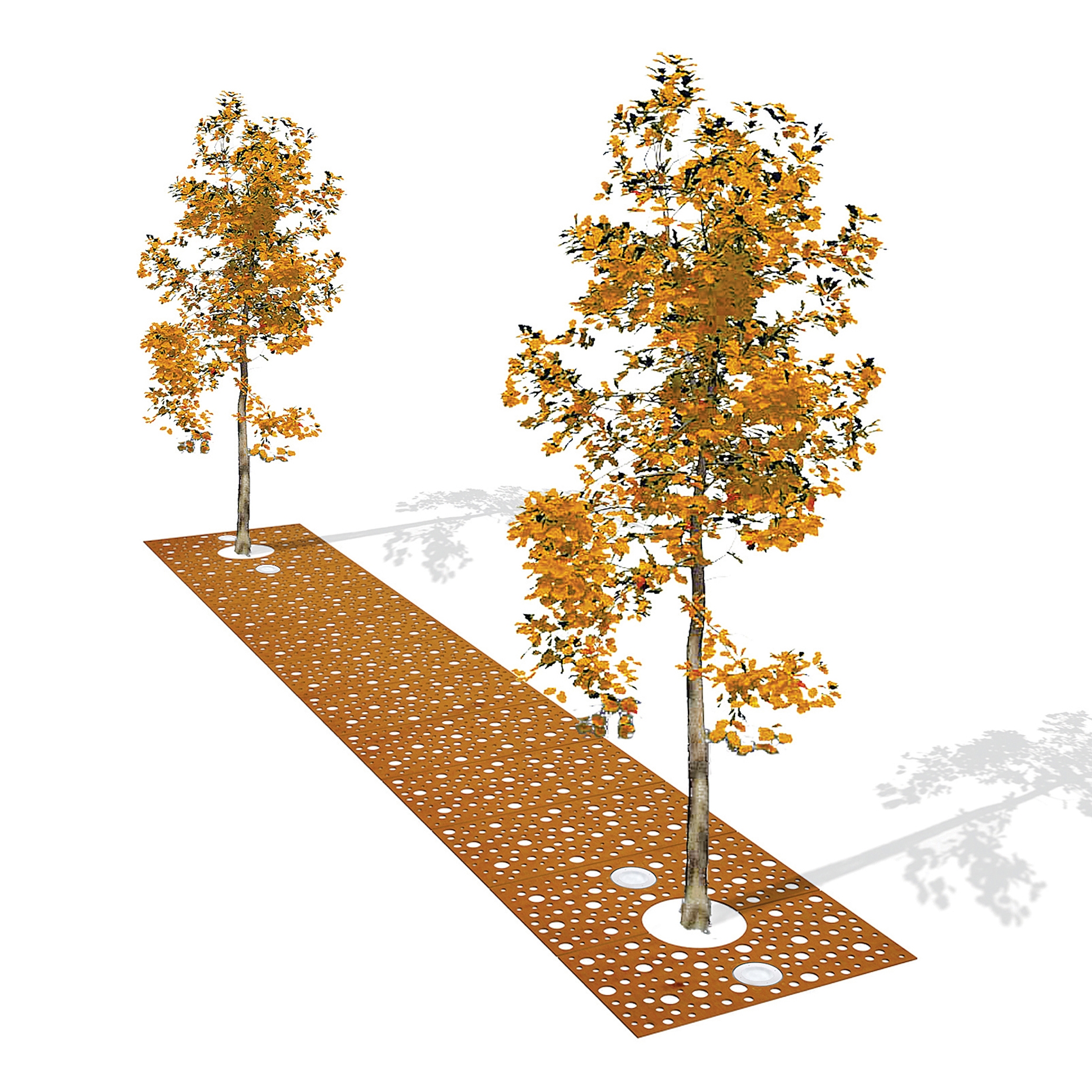 Display product CorTen Strip Grids from manufacturer Streetlife