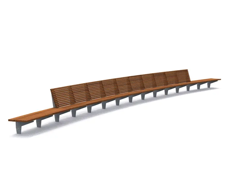 Streetlife - Olympic Wave Benches