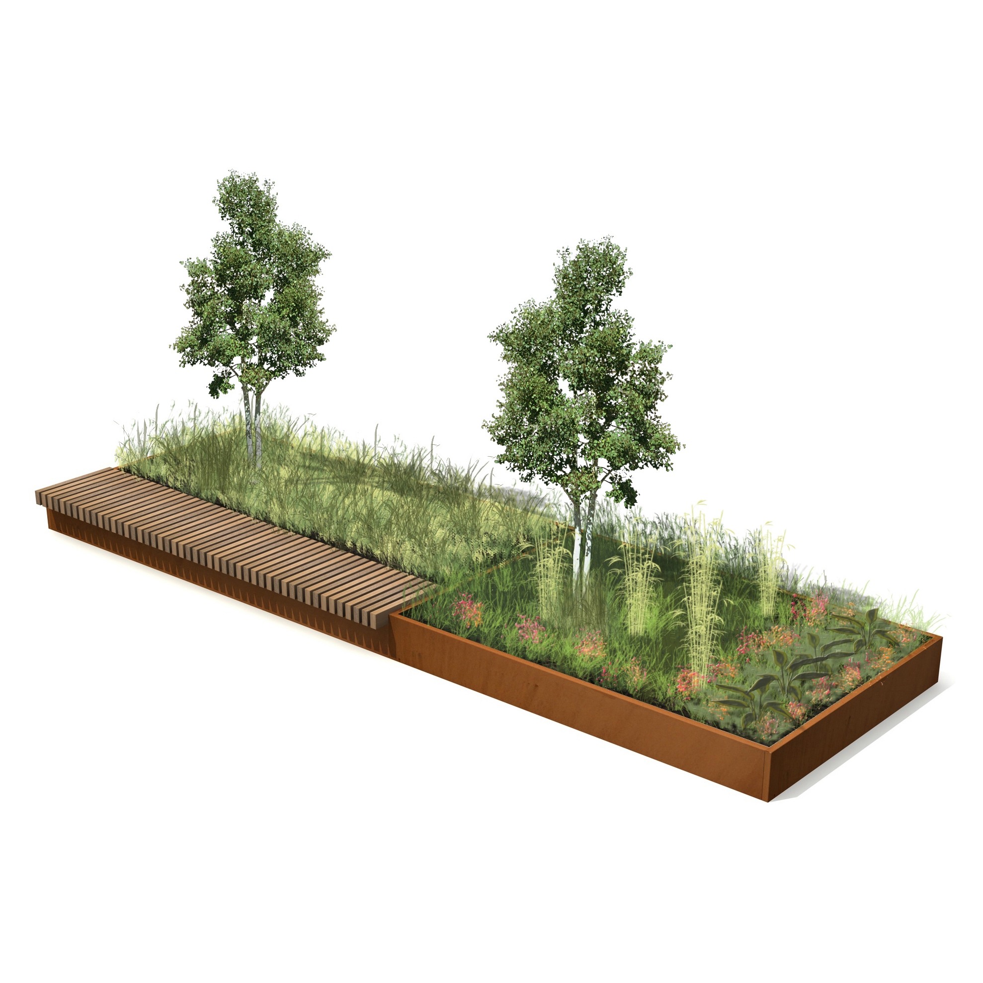 Produkt Rough & Ready Bento Tree Boxes des Herstellers Streetlife anzeigen