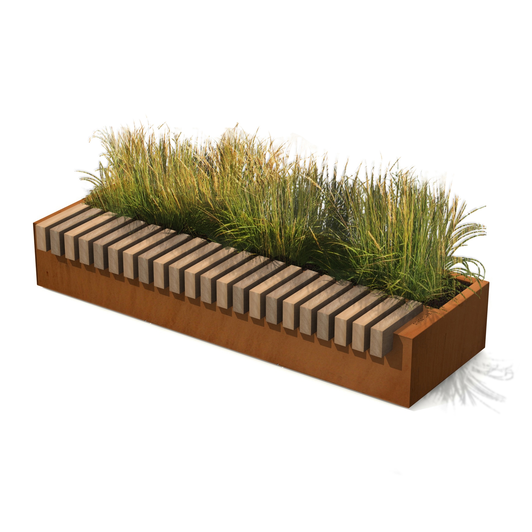 Produkt Rough & Ready Big Green Benches des Herstellers Streetlife anzeigen