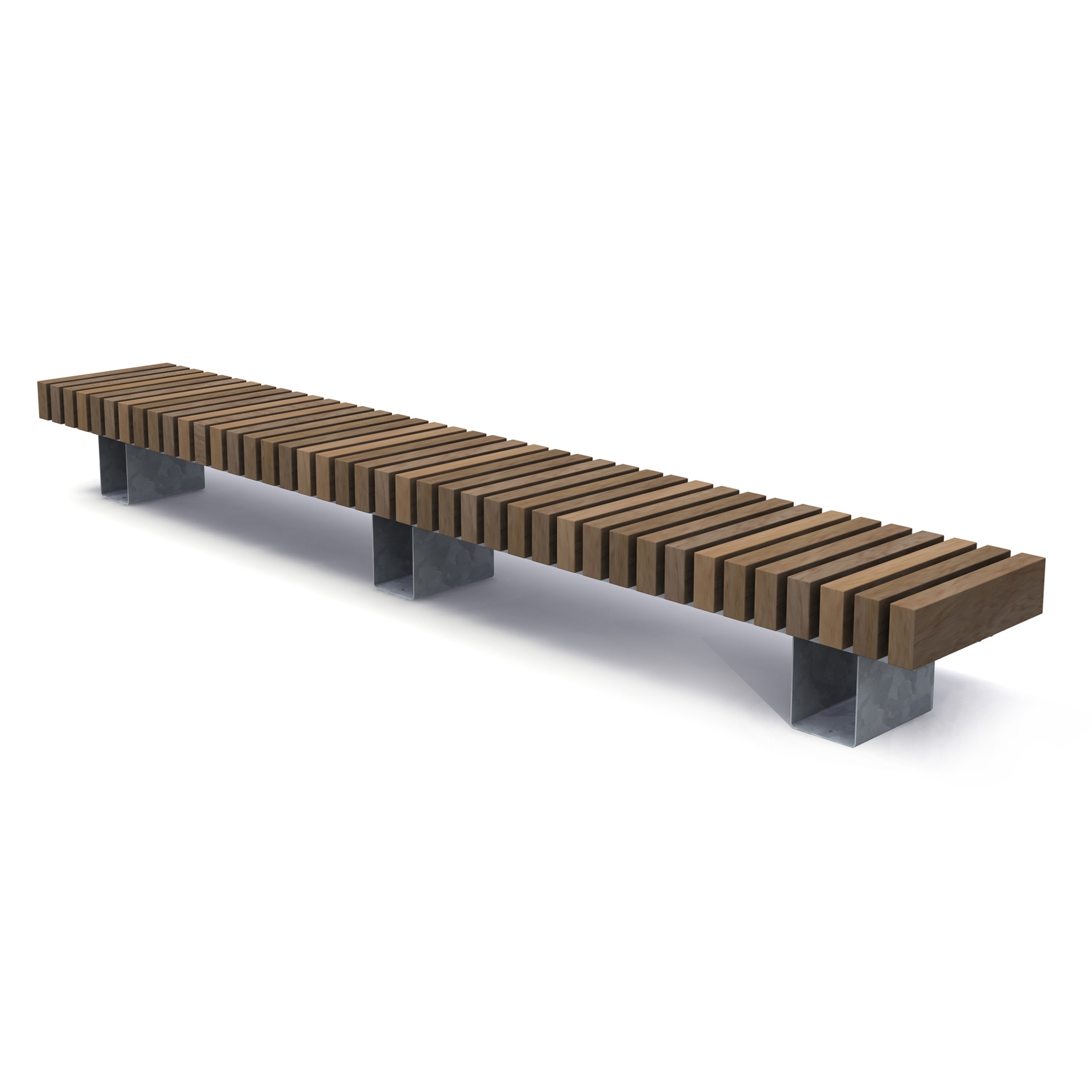 Mostra il prodotto Rough & Ready Crosswise Benches del produttore Streetlife