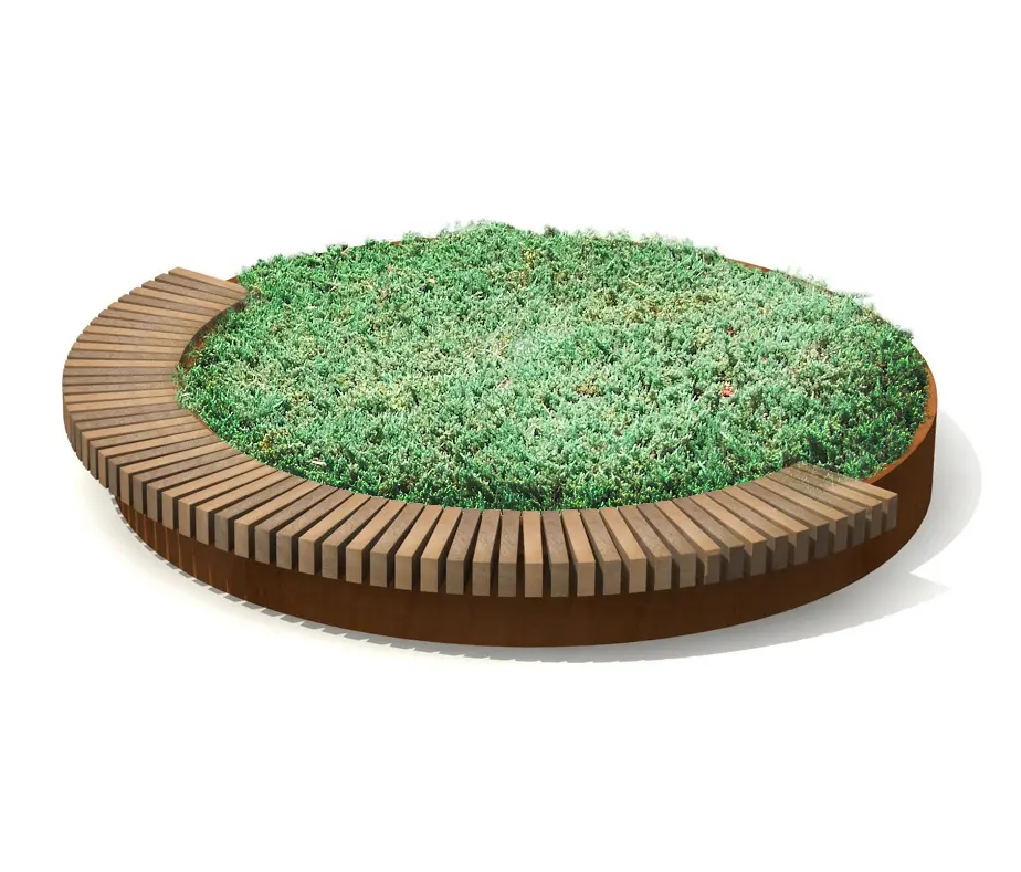 Streetlife - Rough & Ready Circular Tree Isles