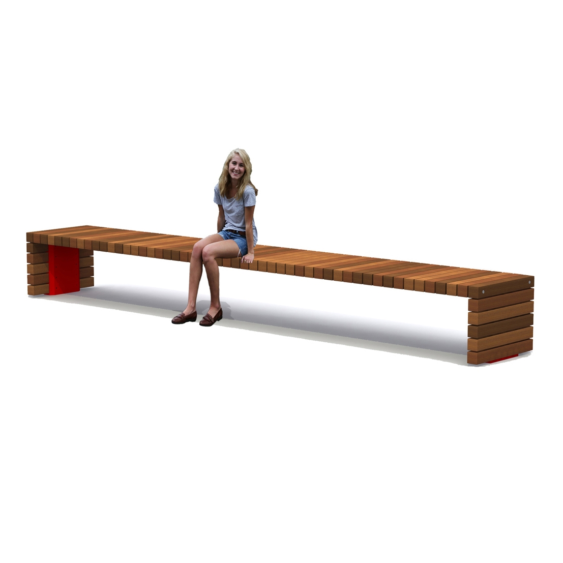 Display product Solid Crosswise Benches from manufacturer Streetlife