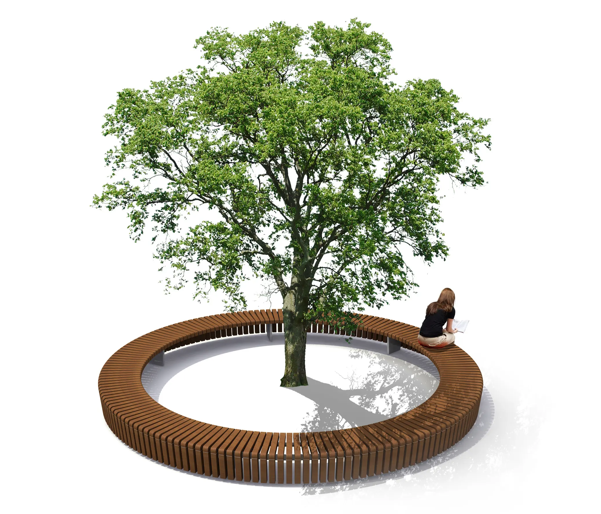 Streetlife - Solid Circular Benches