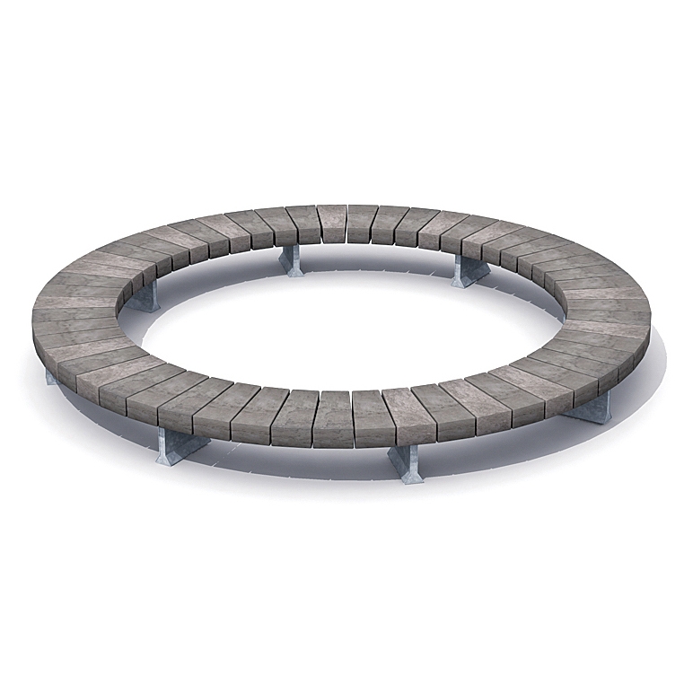 Mostra il prodotto Stone Benches Circle del produttore Streetlife