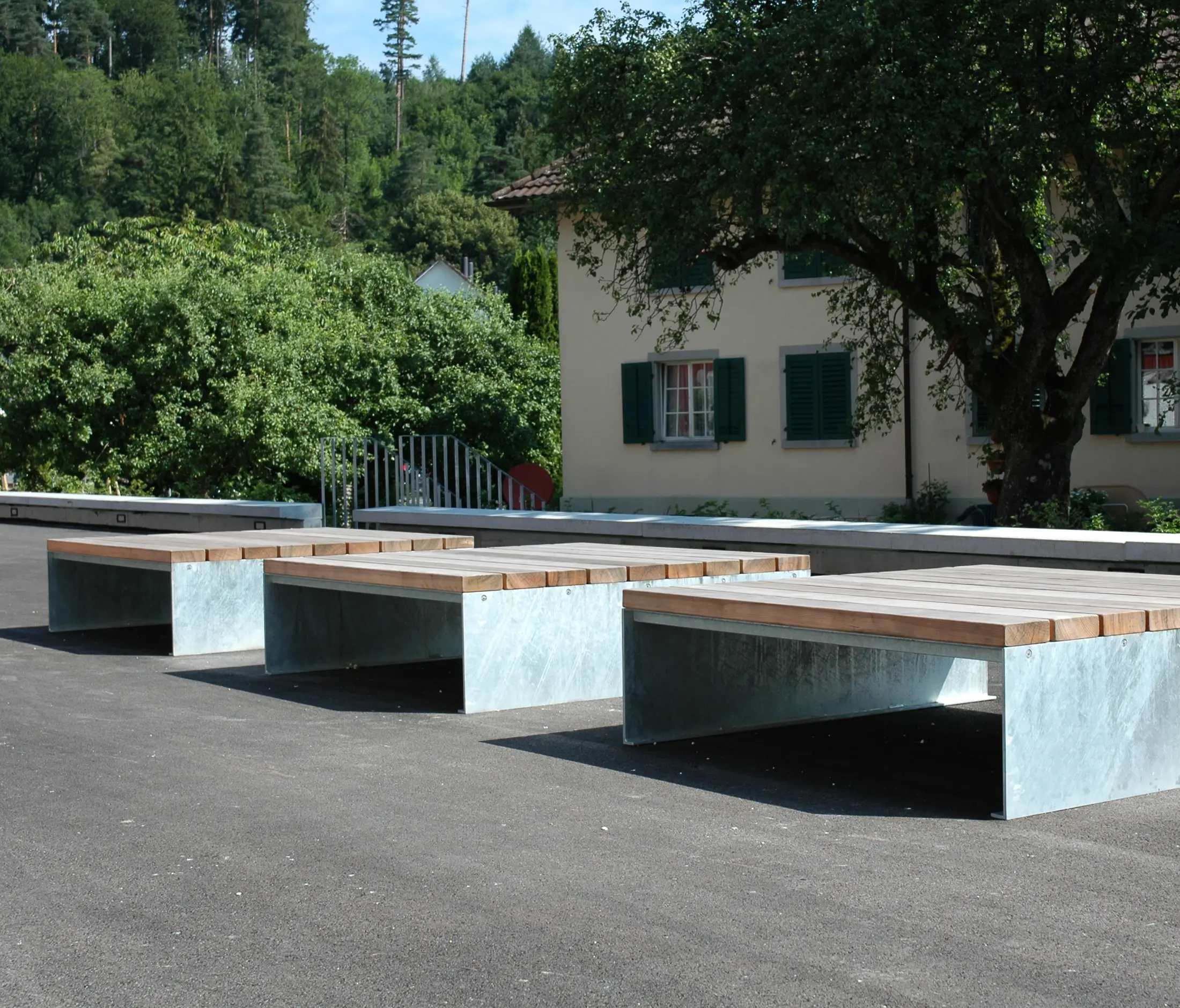 BURRI - Picknick bench without backrest